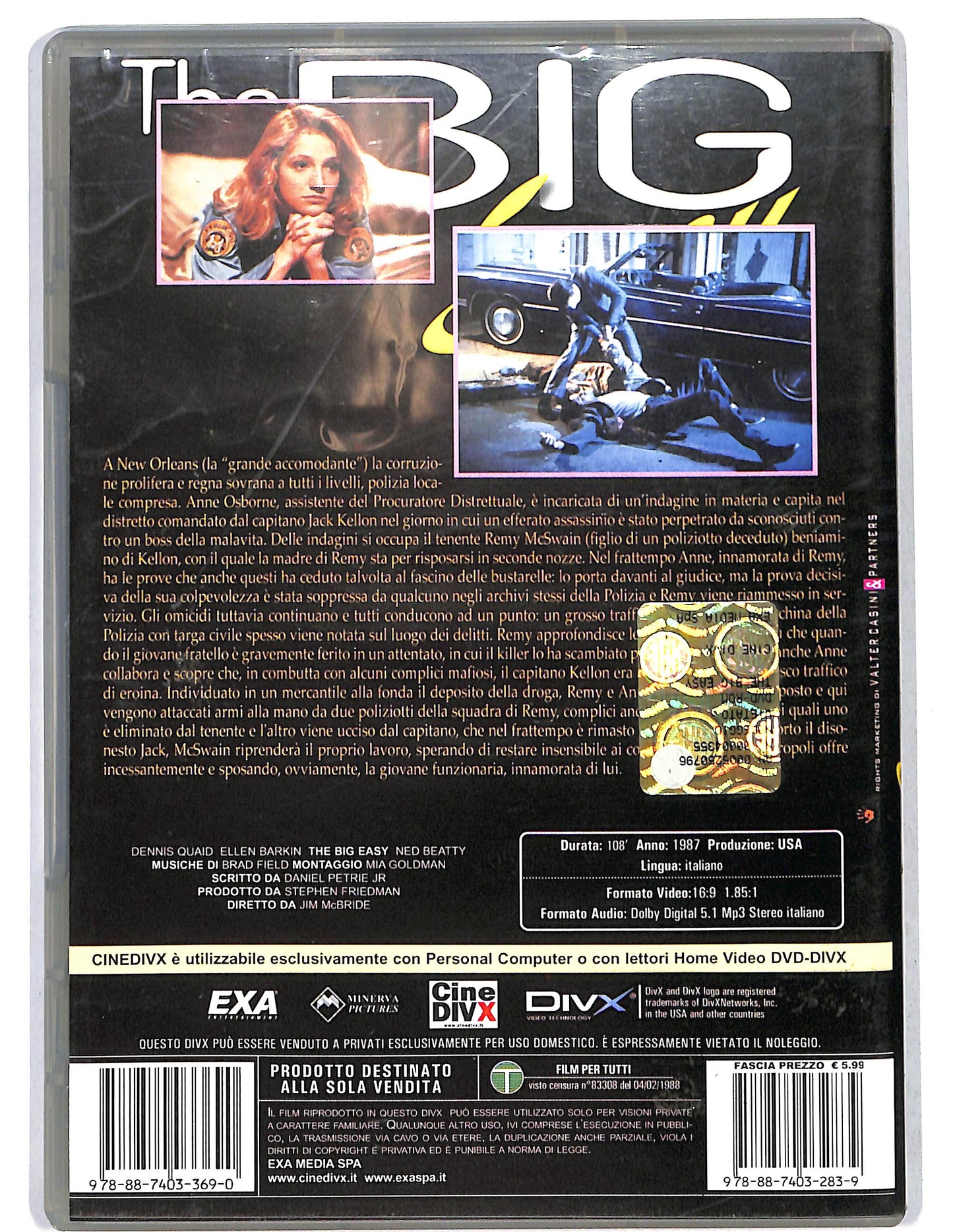 EBOND The Big Easy DVD D625727