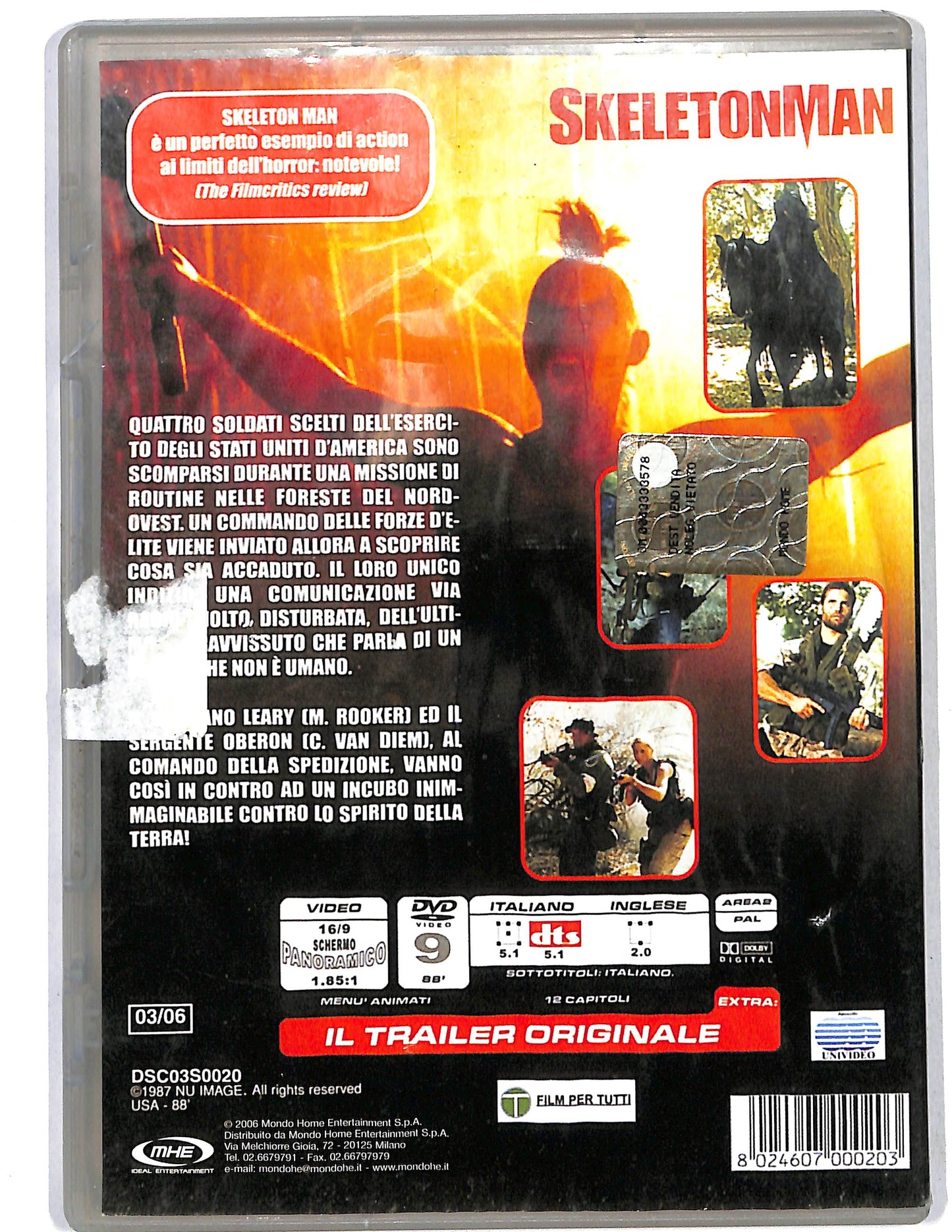 EBOND SkeletonMan  DVD D625737