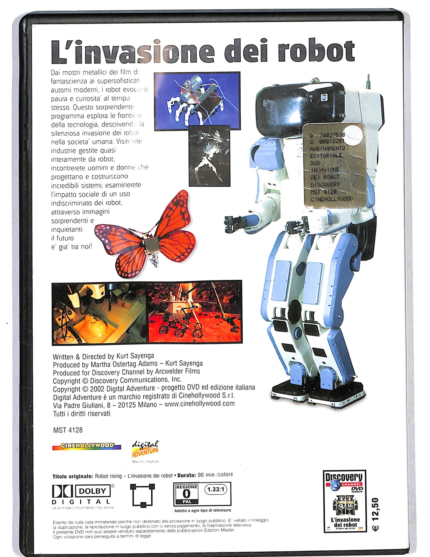 EBOND L'invasione dei robot - discovery channel EDITORIALE DVD D625745