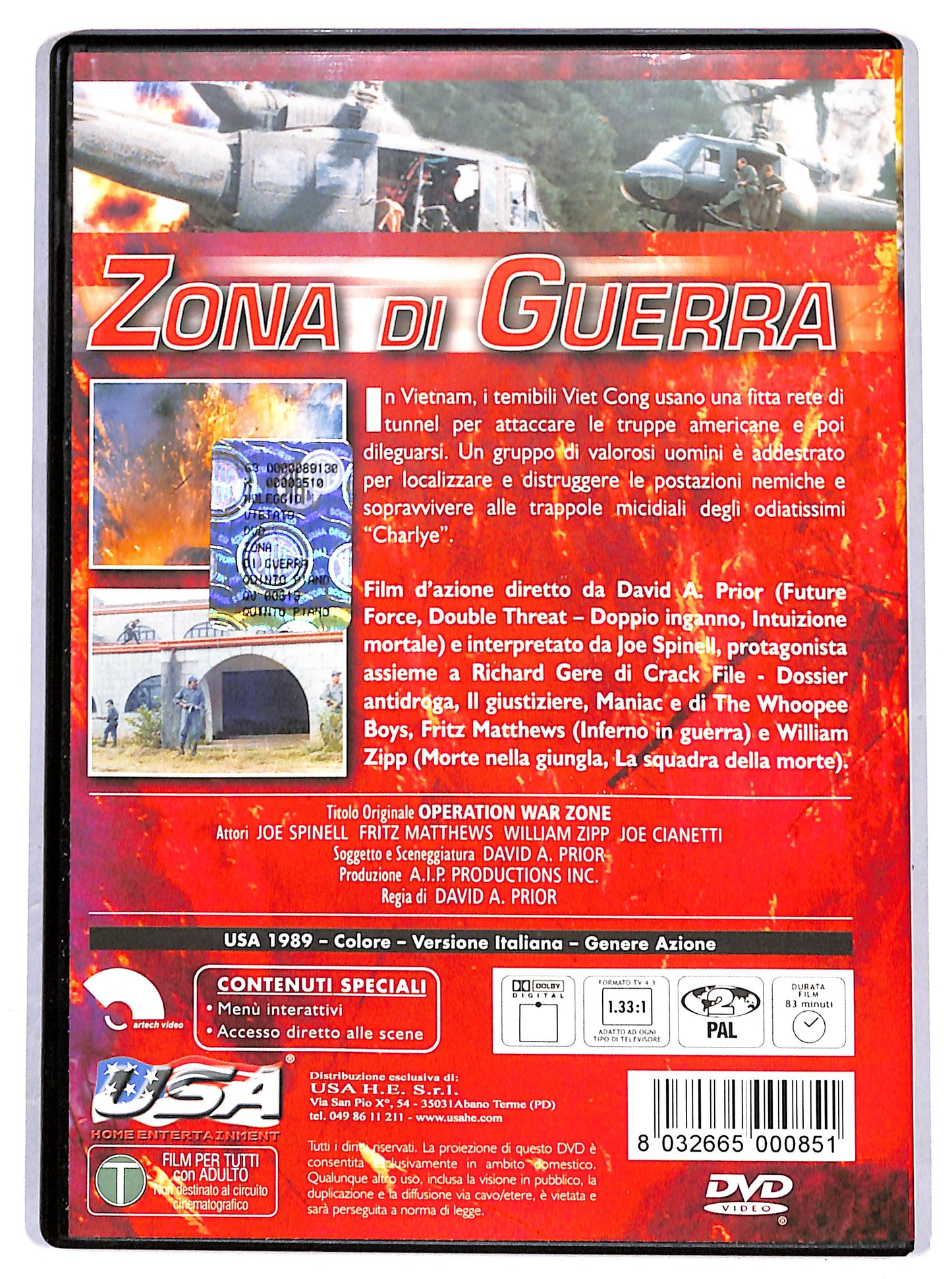 EBOND zona di guerra DVD D625822