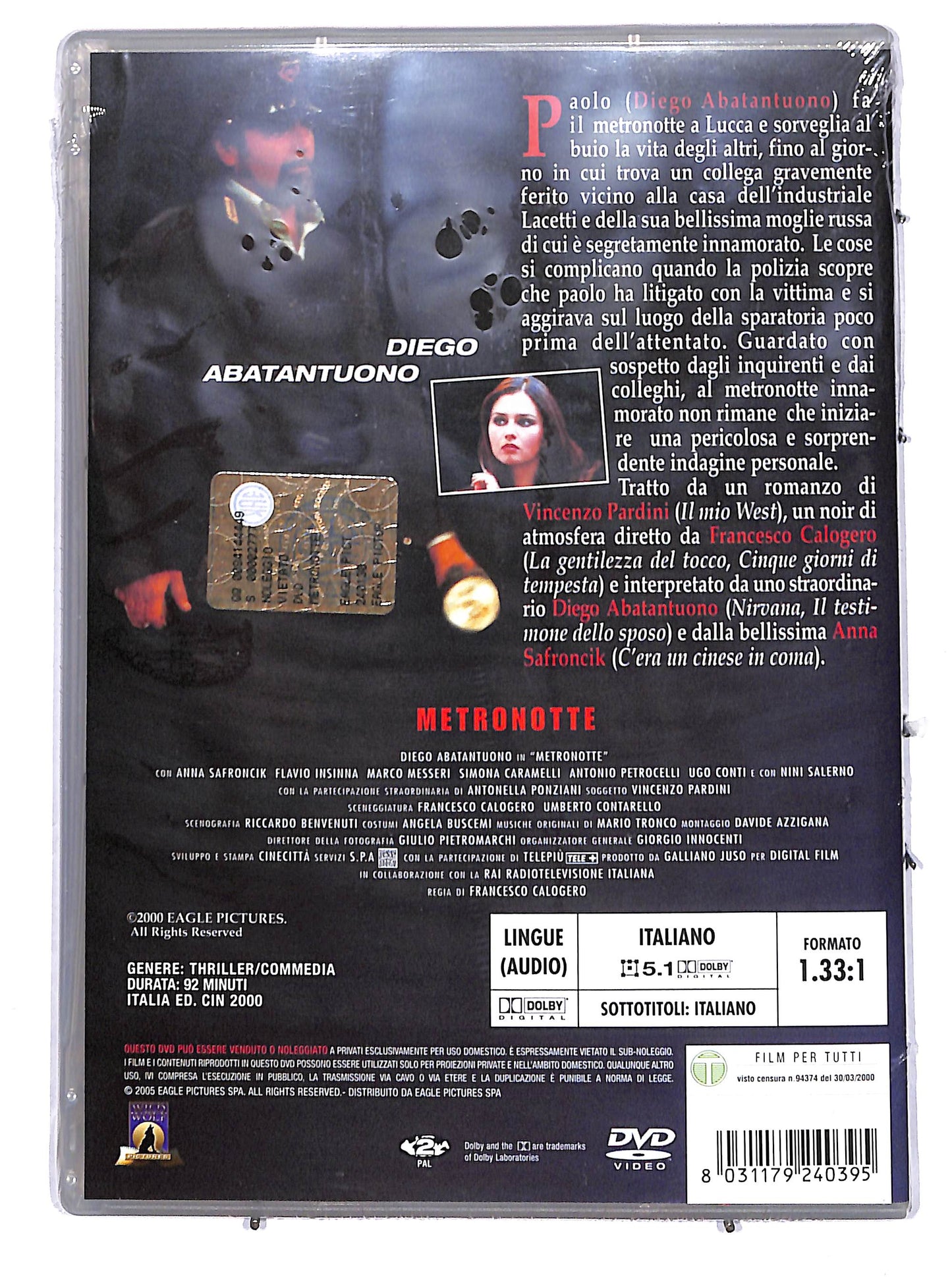 EBOND metronotte DVD D625824