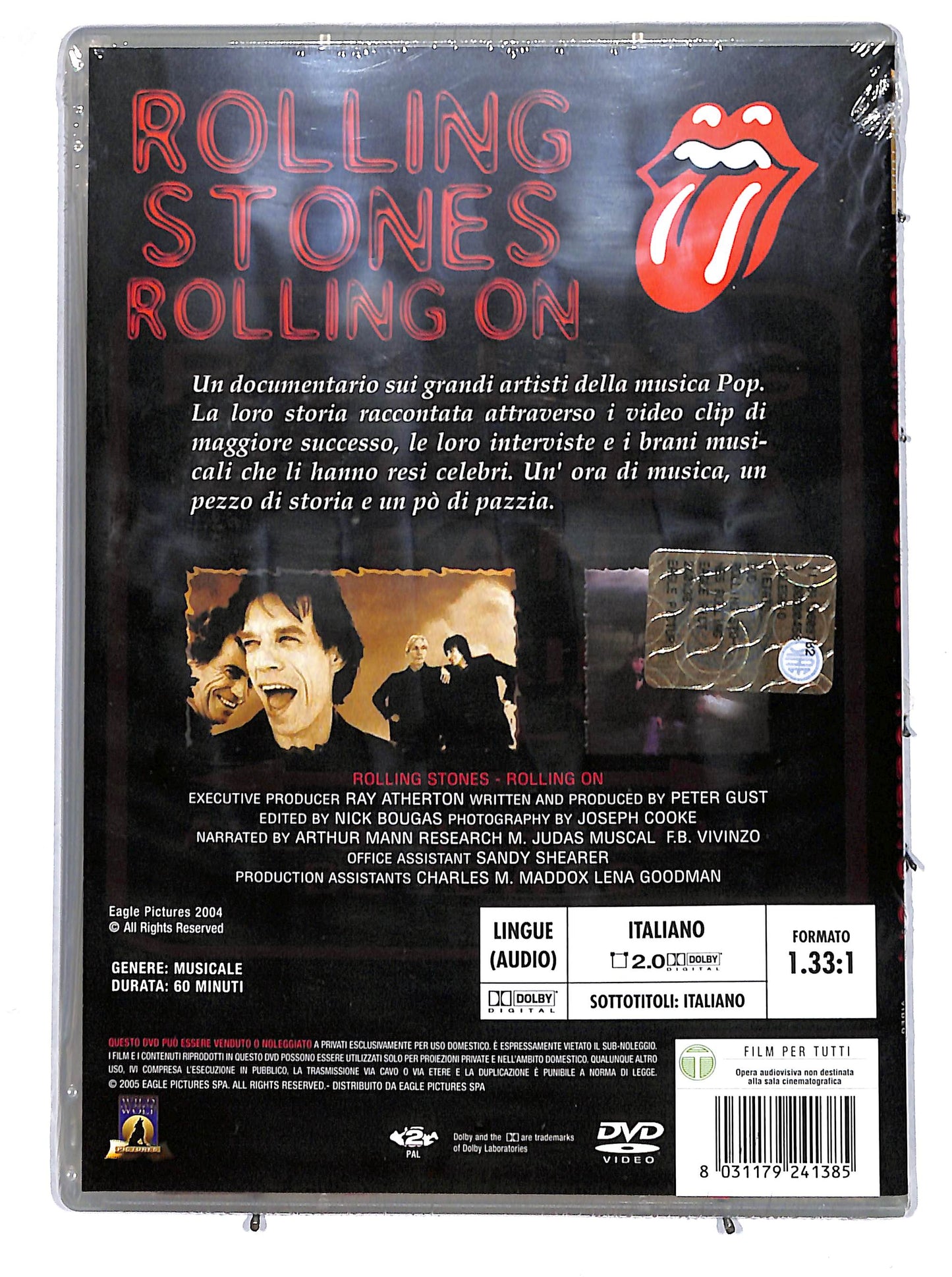 EBOND rolling stones - rolling on DVD D625838