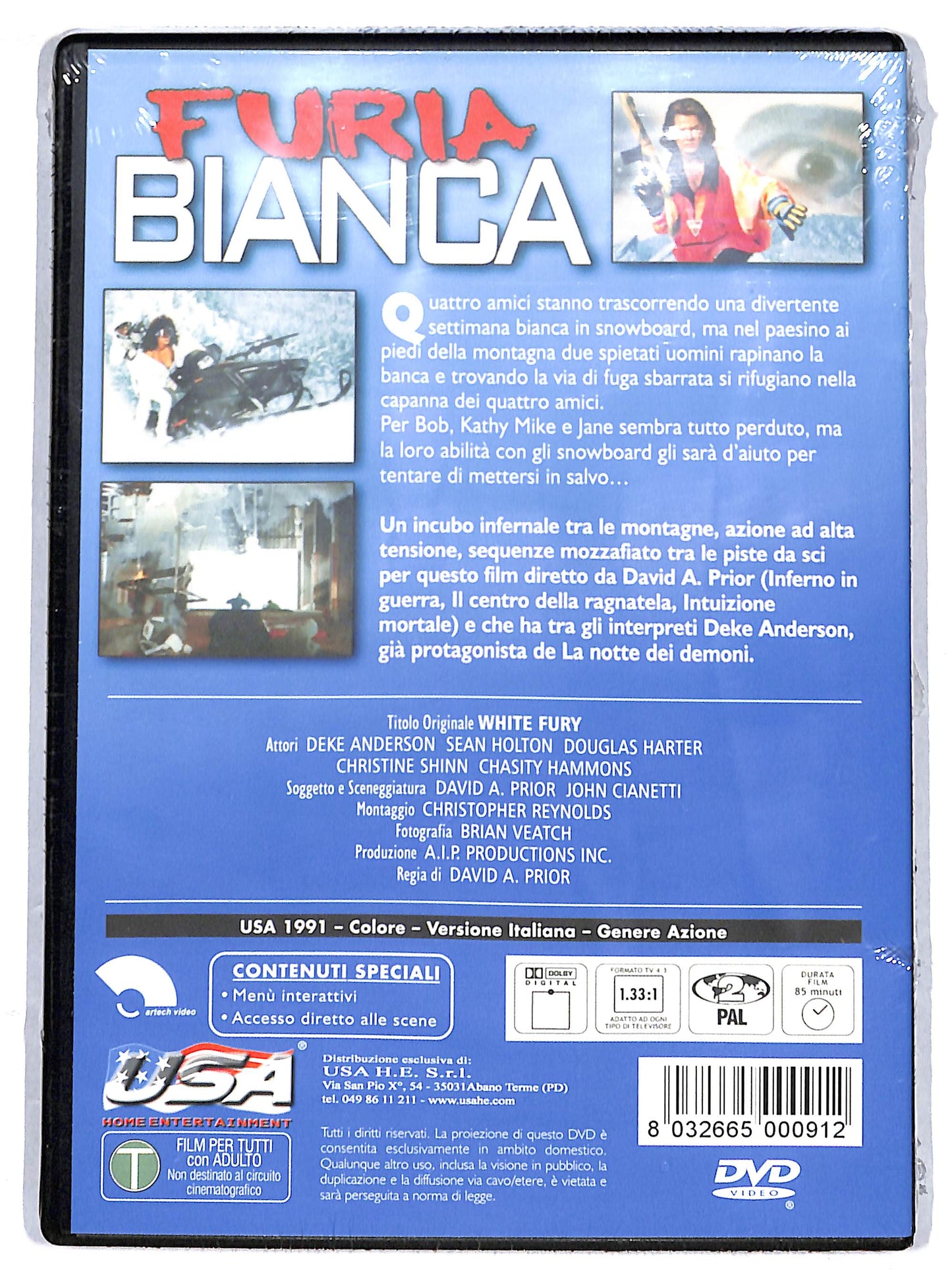 EBOND furia bianca DVD D625841
