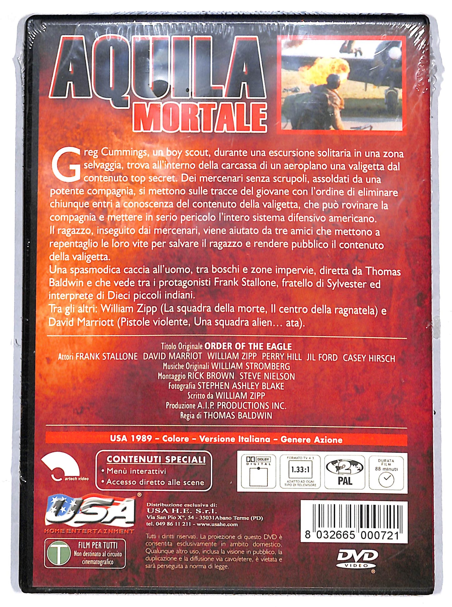 EBOND aquila mortale DVD D625843