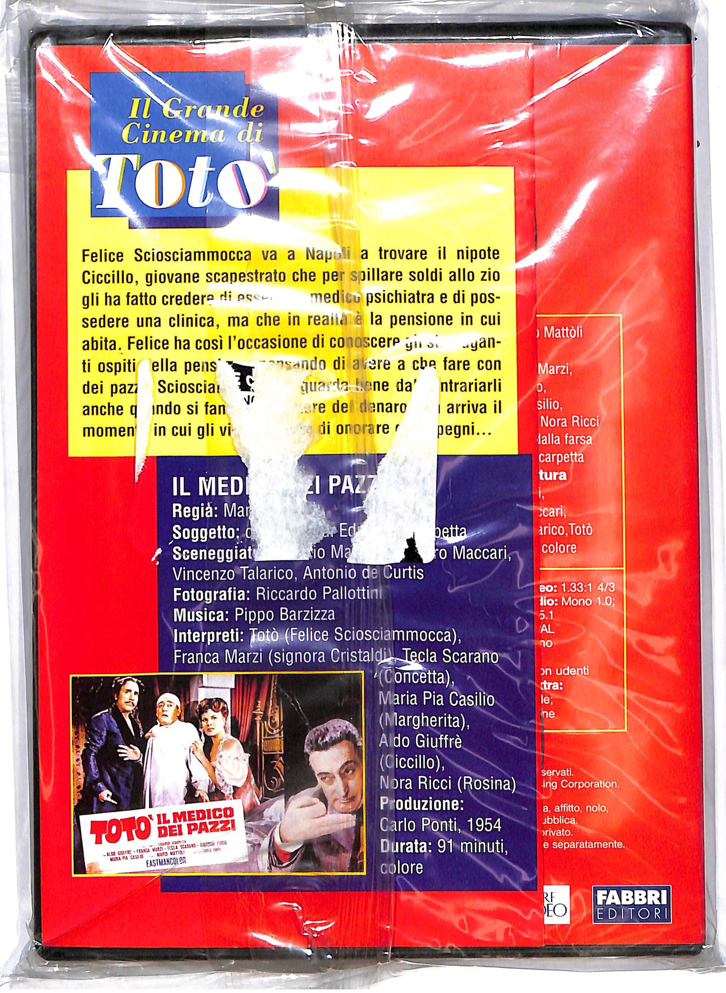 EBOND Il Grande Cinema - Il medico dei pazzi  EDITORIALE  DVD D625939