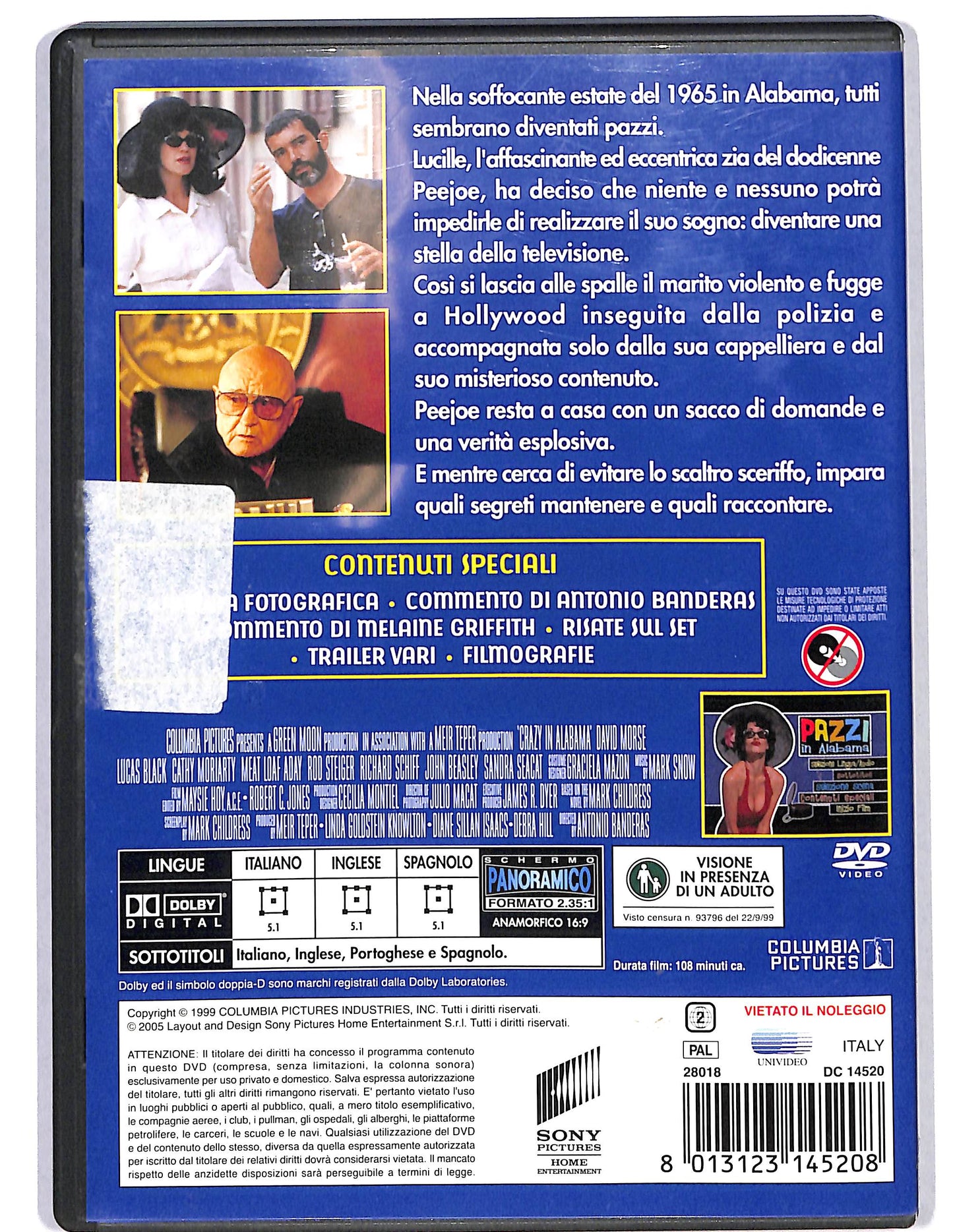 EBOND Pazzi in Alabama  DVD D626030