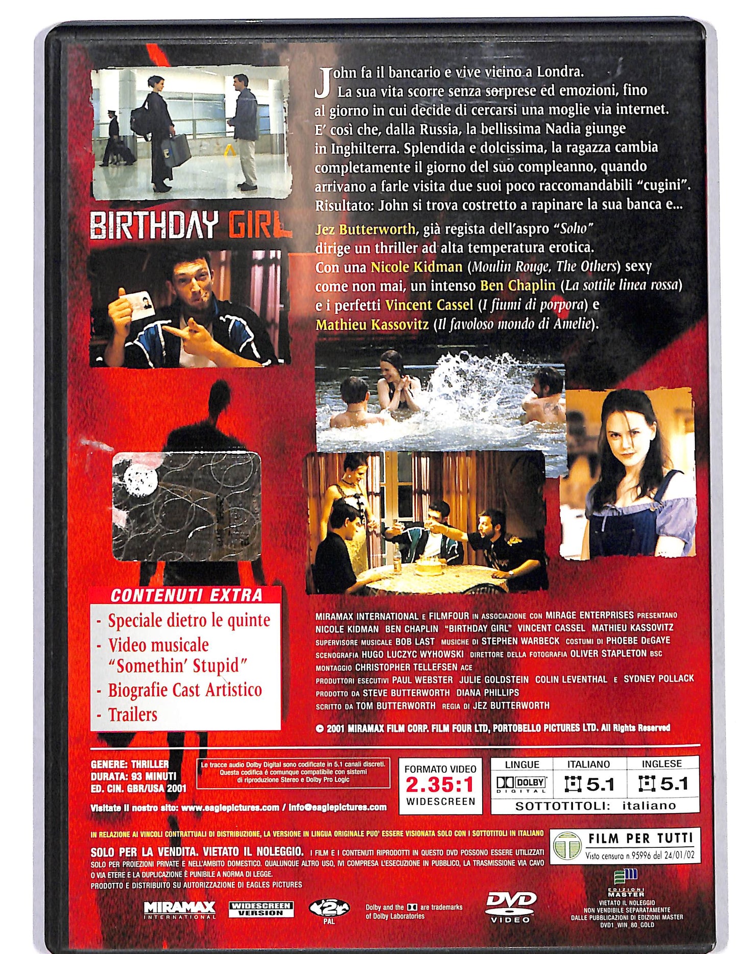 EBOND Birthday Girl  EDITORIALE DVD D626063