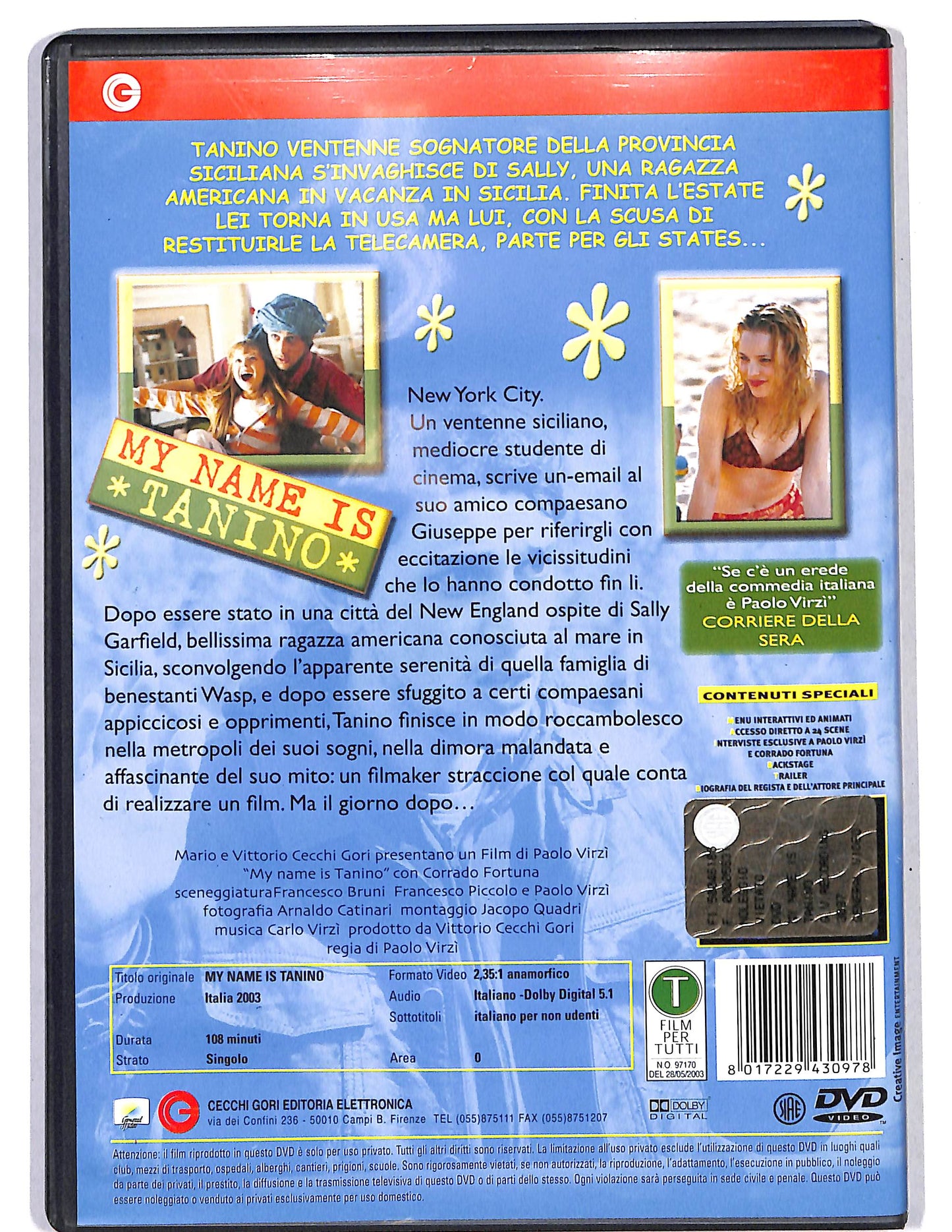 EBOND My name is Tanino DVD D626206