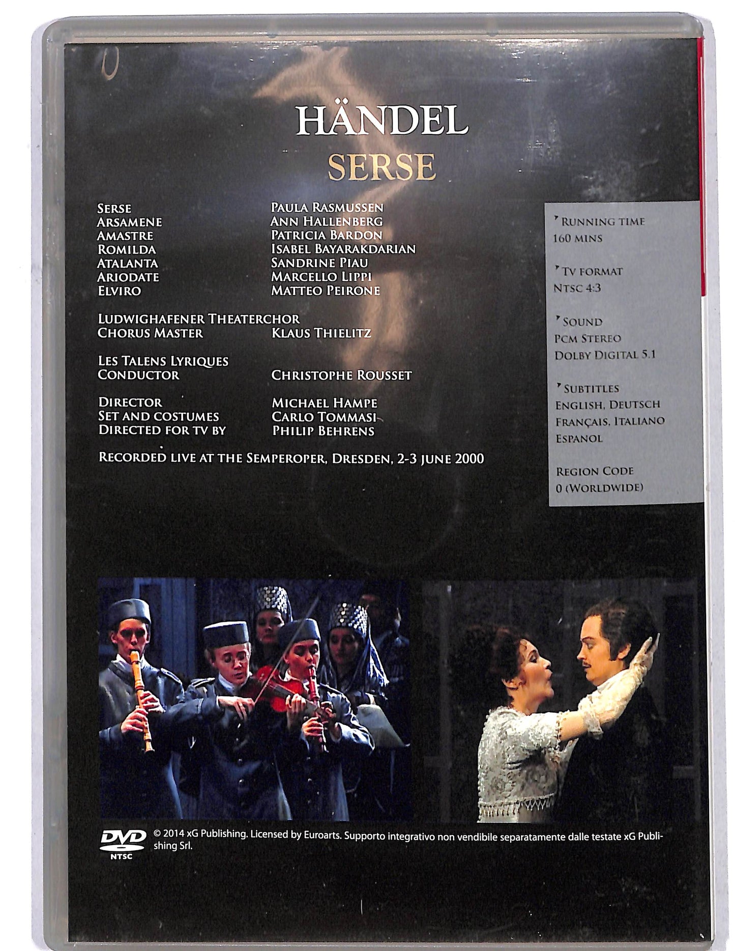 EBOND Handel - Serse EDITORIALE DVD D626209