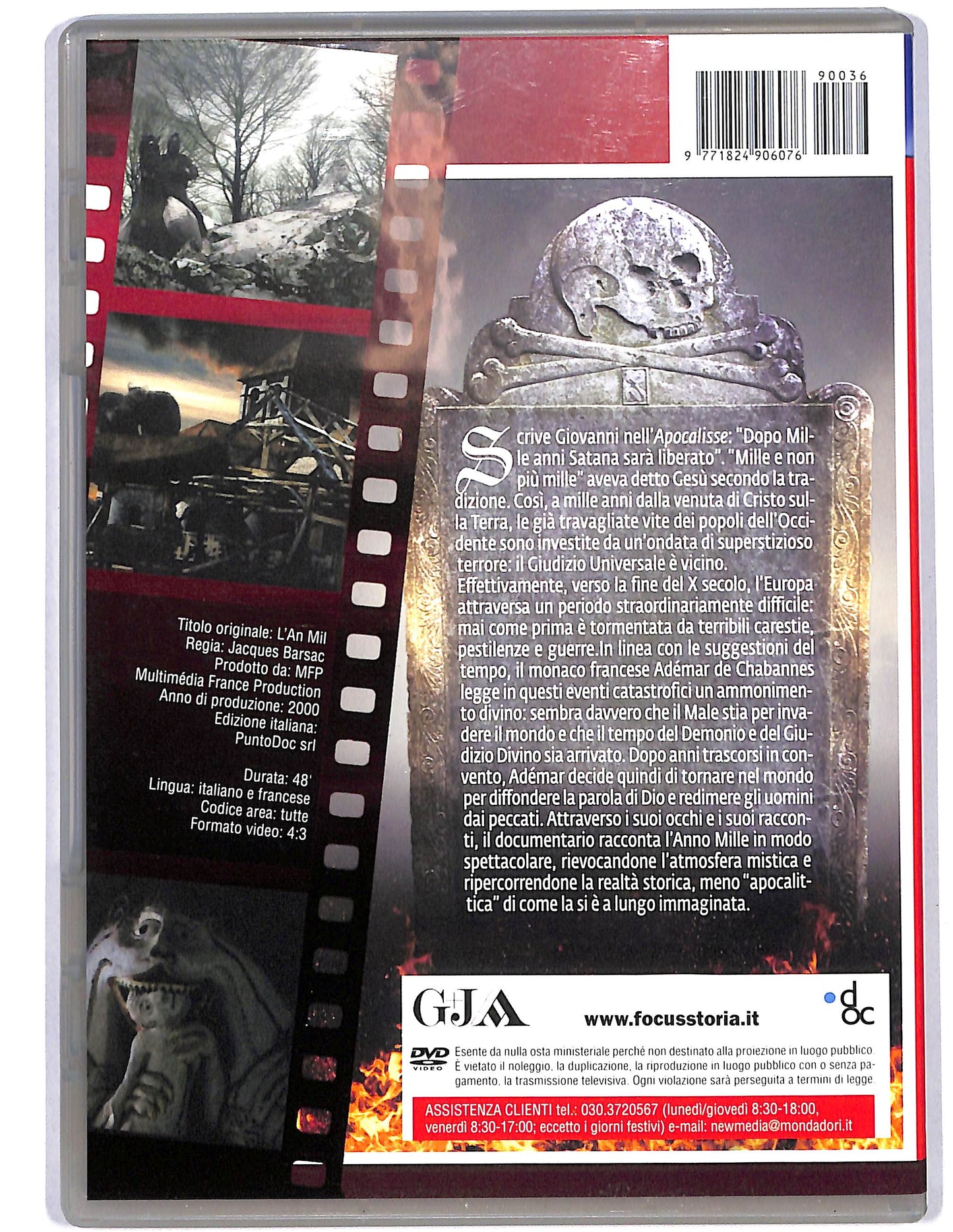 EBOND Anno MILLE Cronache dall'apocalisse- EDITORIALE  DVD D626320