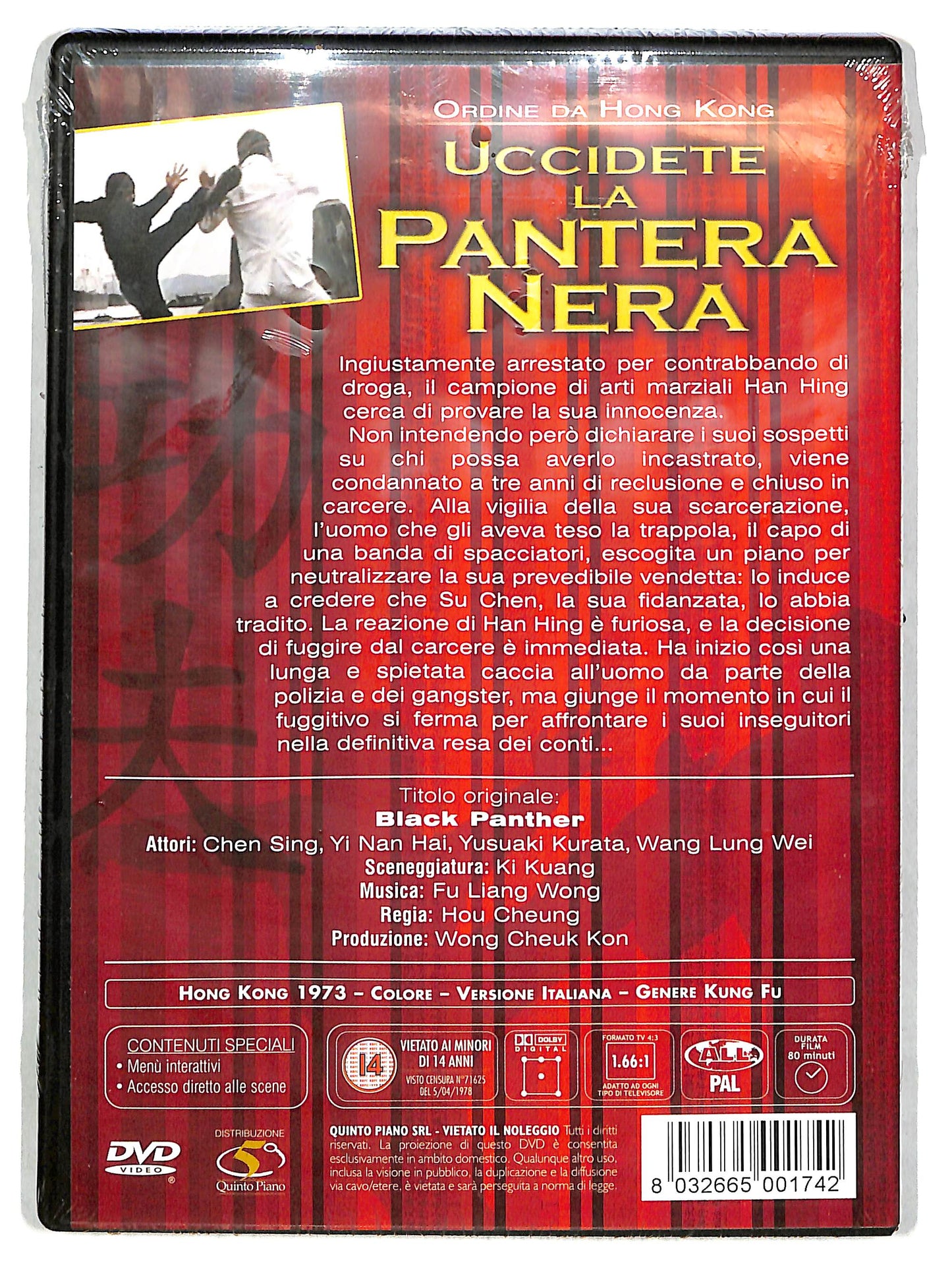 EBOND Ordine da Hong Kong: uccidete la Pantera Nera DVD D626401