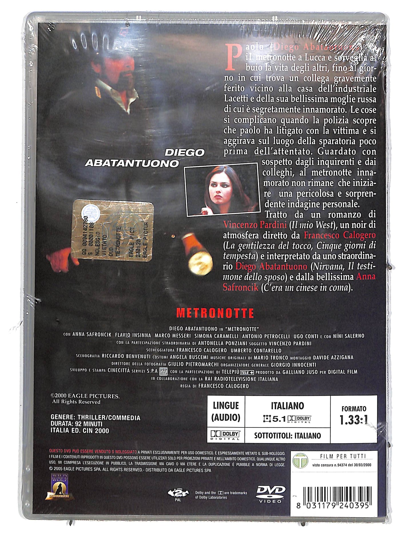 EBOND Metronotte DVD D626410