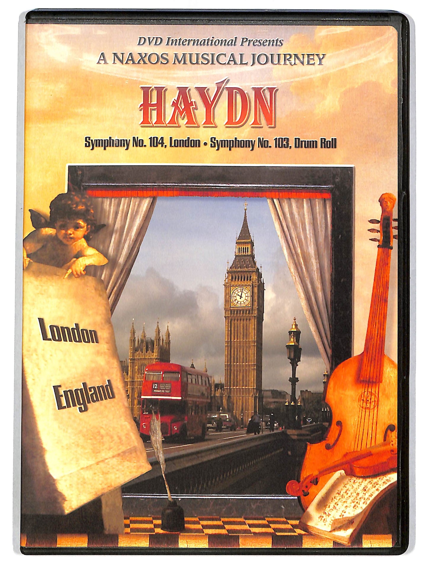 EBOND Haydn: Symphonies Nos. 104 & 103 - Scenes of London DVD D626463