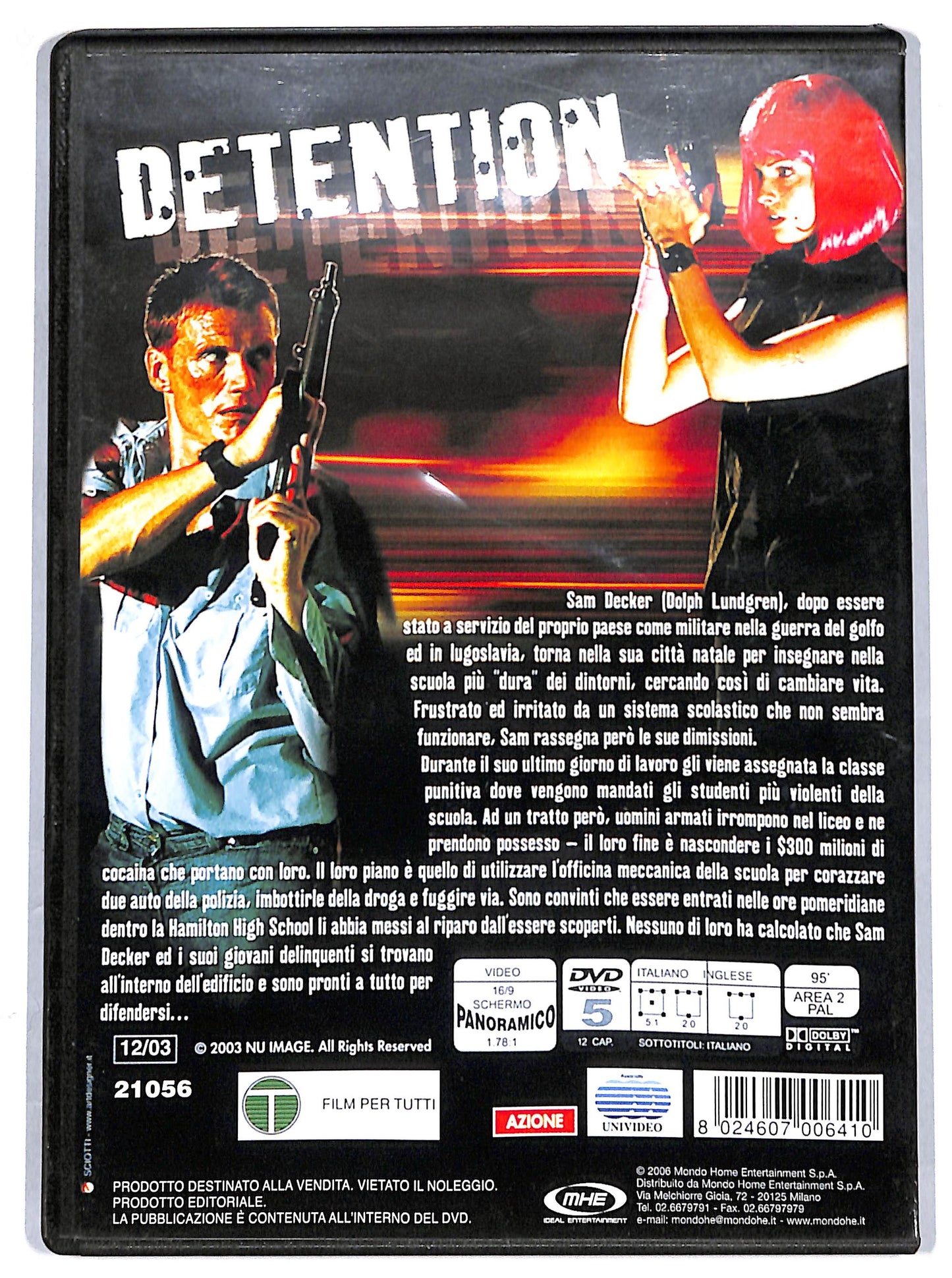 EBOND Detention DVD D626526