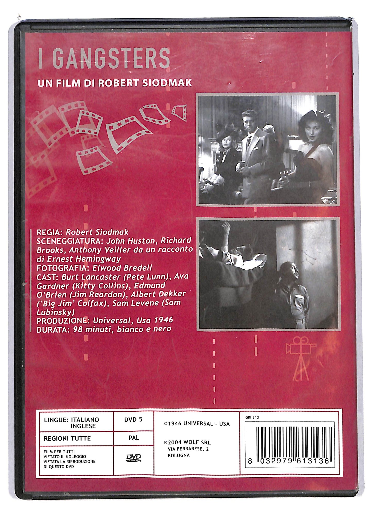 EBOND I gangsters  EDITORIALE  DVD D626623