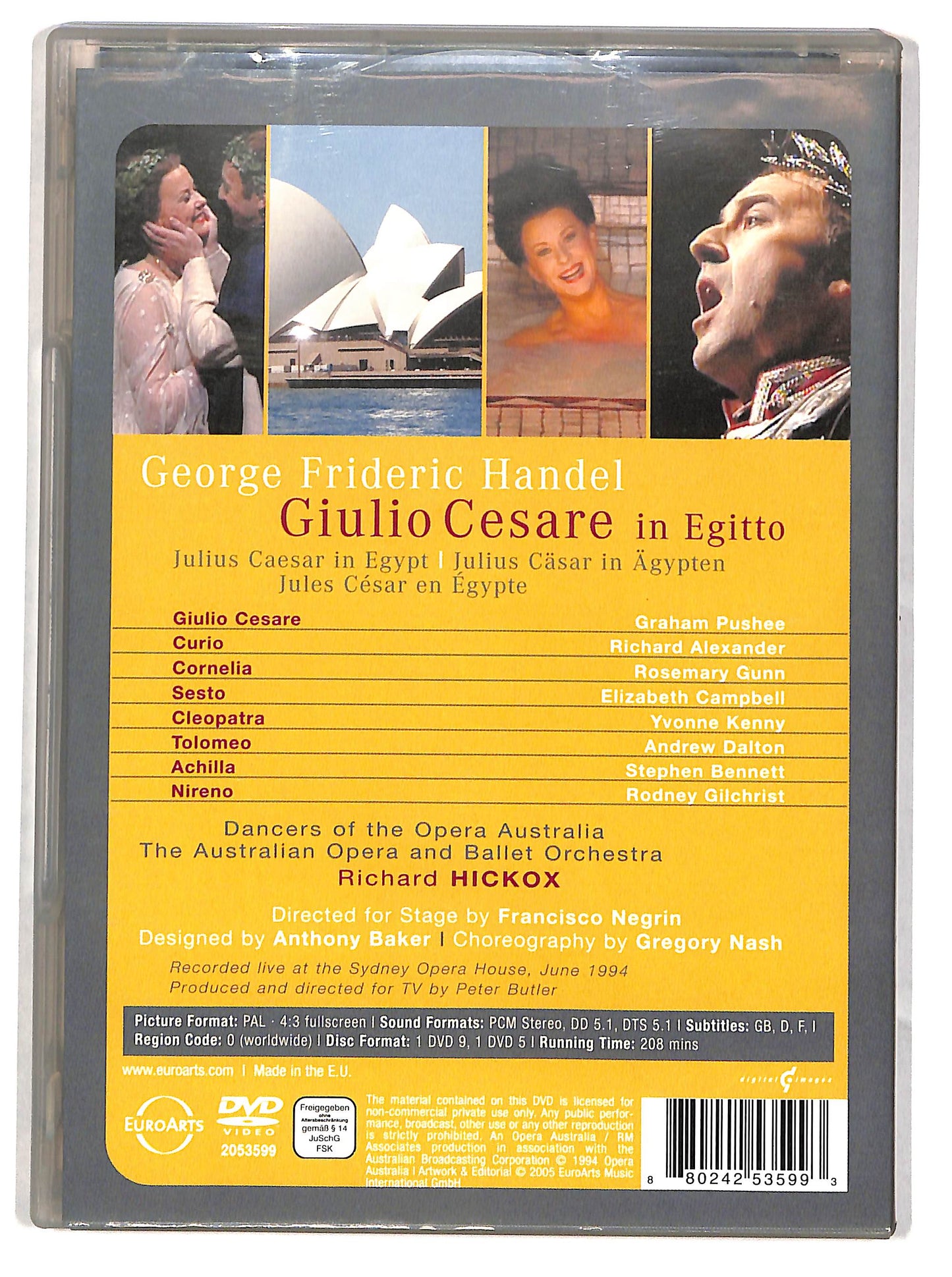 EBOND Handel: Giulio Cesare DVD D626804