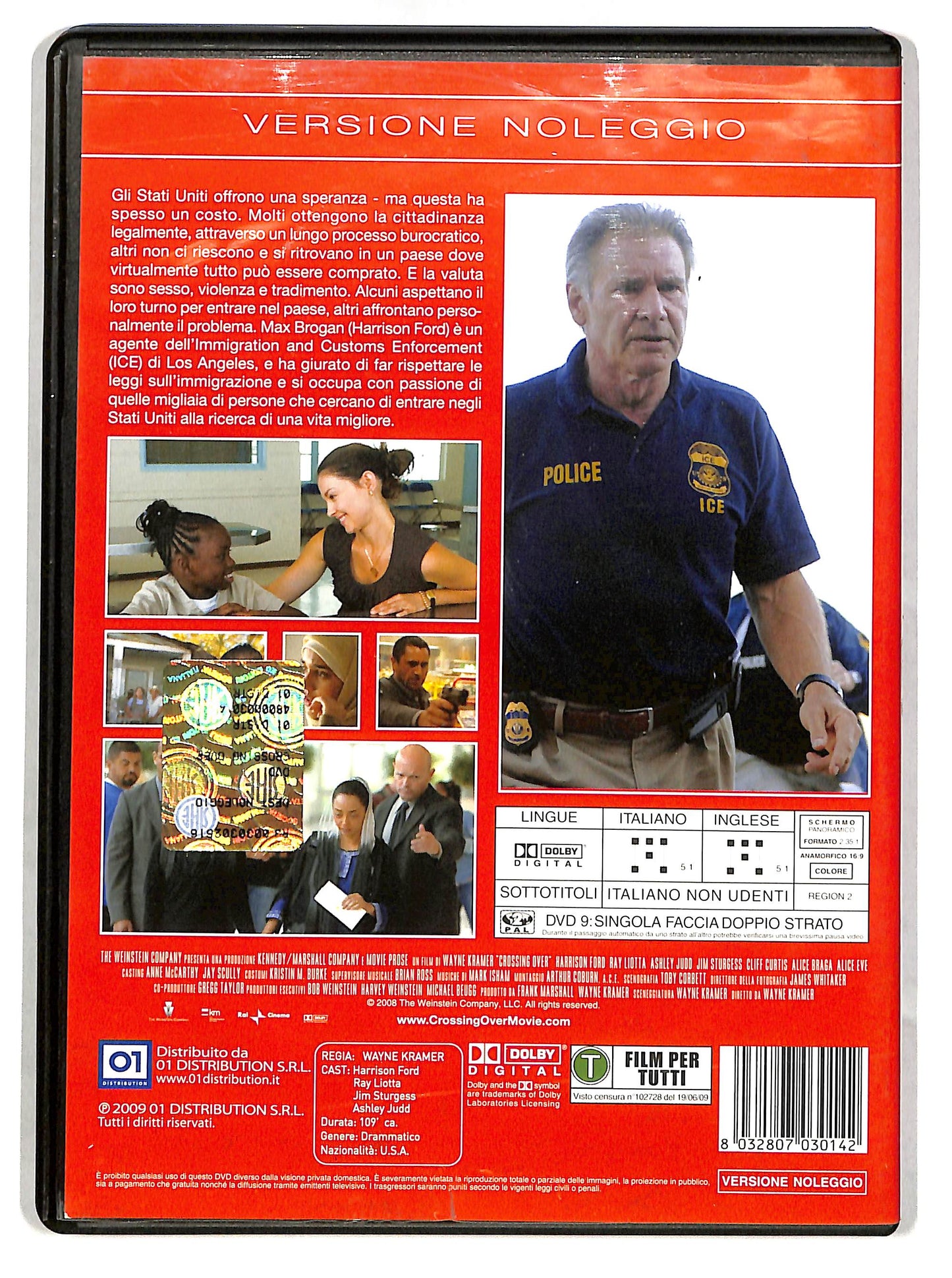 EBOND Crossing Over Noleggio DVD D626849