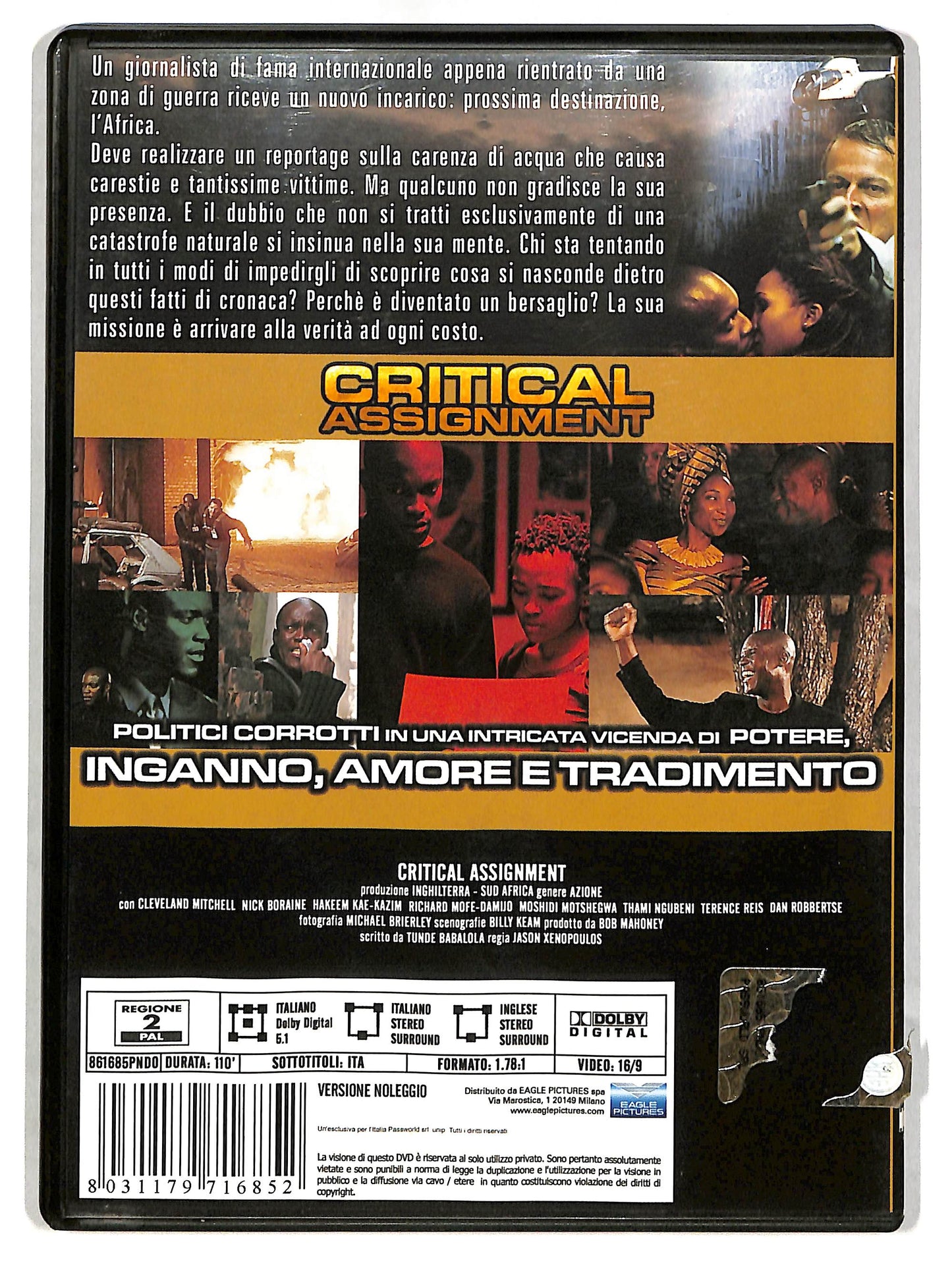 EBOND Critical Assignment Noleggio DVD D626850