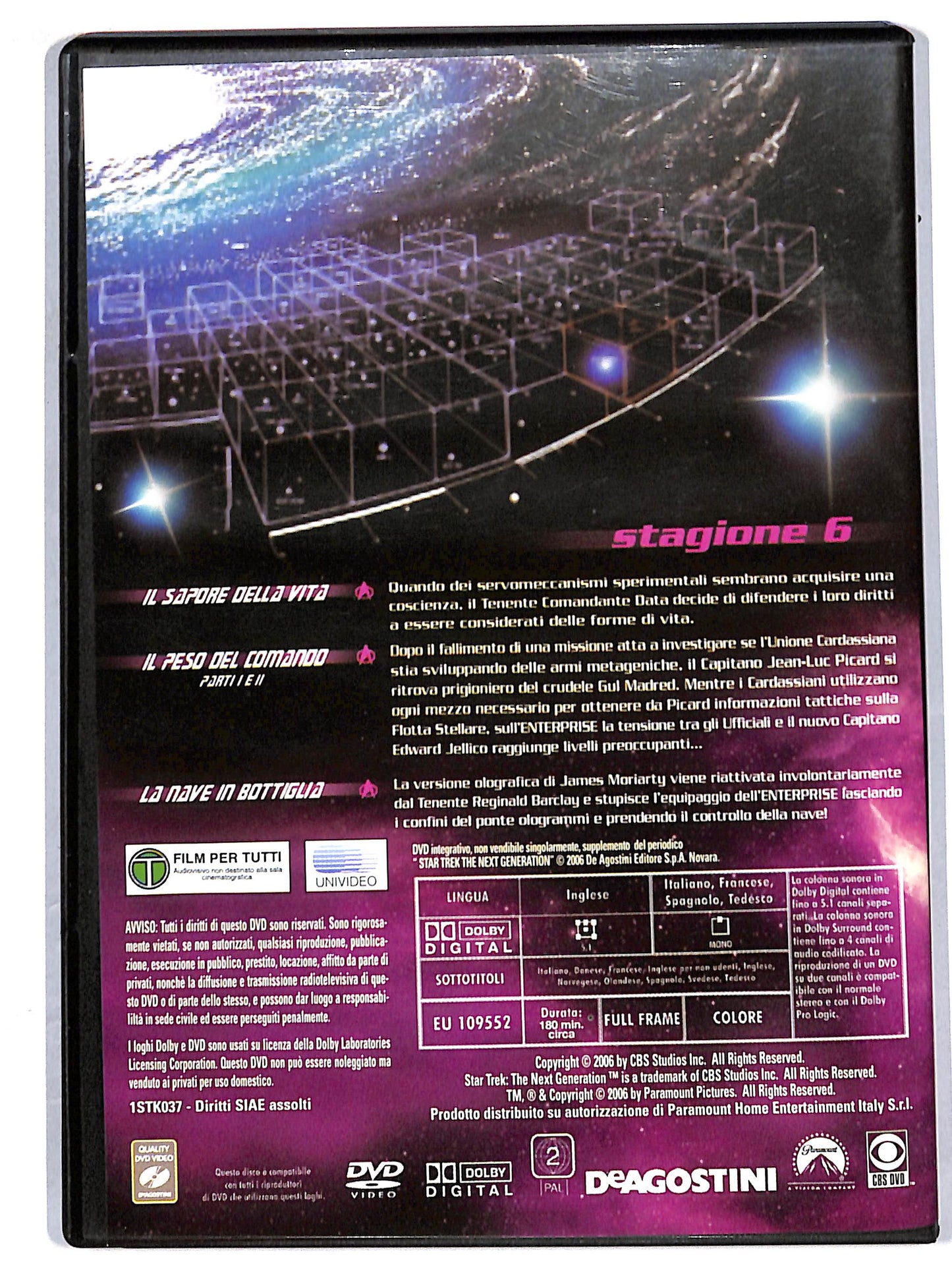 EBOND Star Trek: The Next Generation -  EDITORIALE  DVD D626903