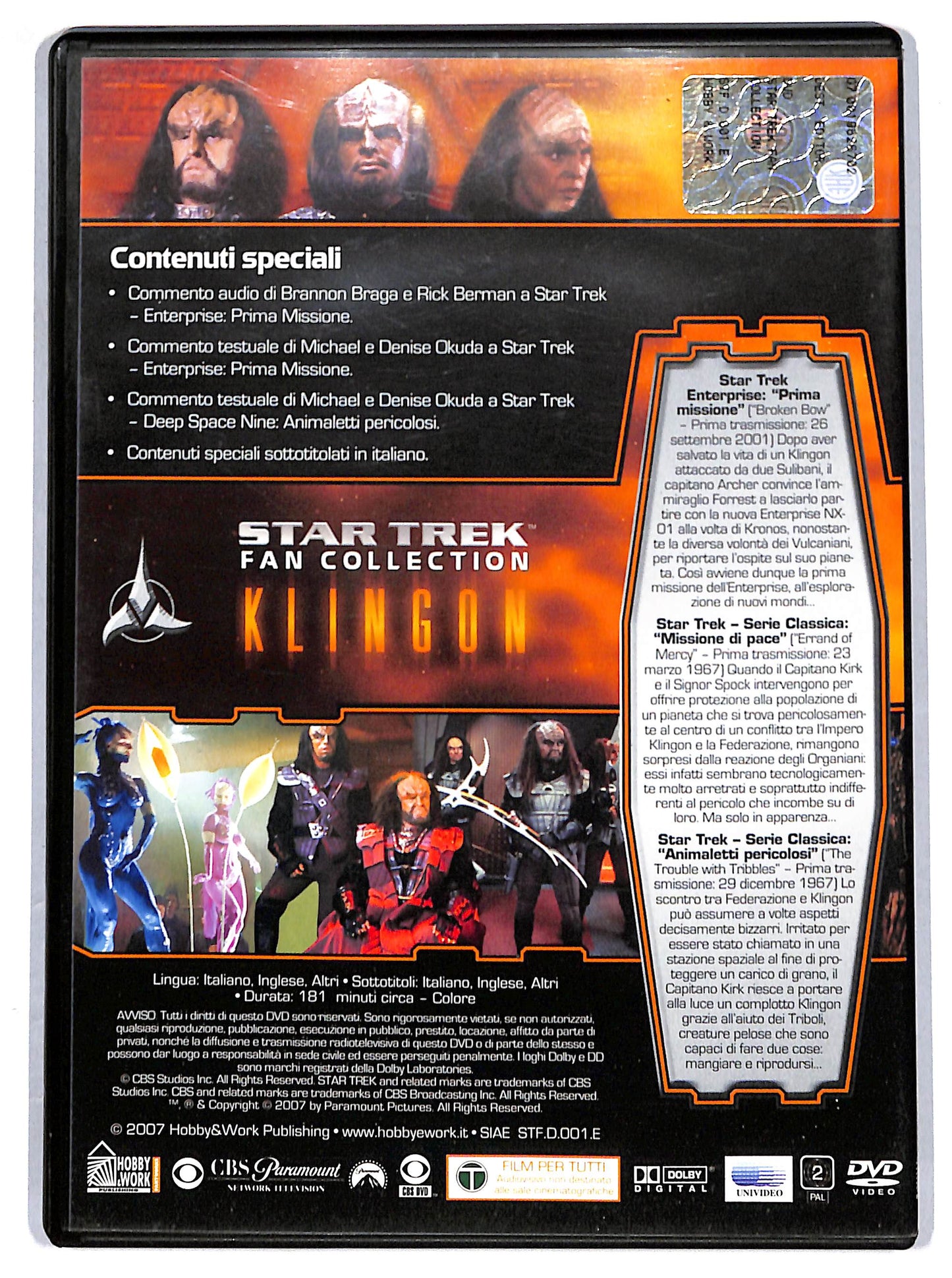 EBOND Star Trek. Klingon. Fan Collection -  EDITORIALE  DVD D626911