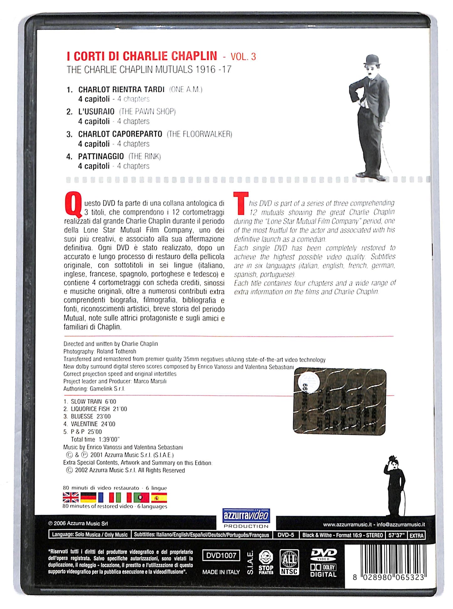 EBOND charlie chaplin vol. 3 DVD D626934