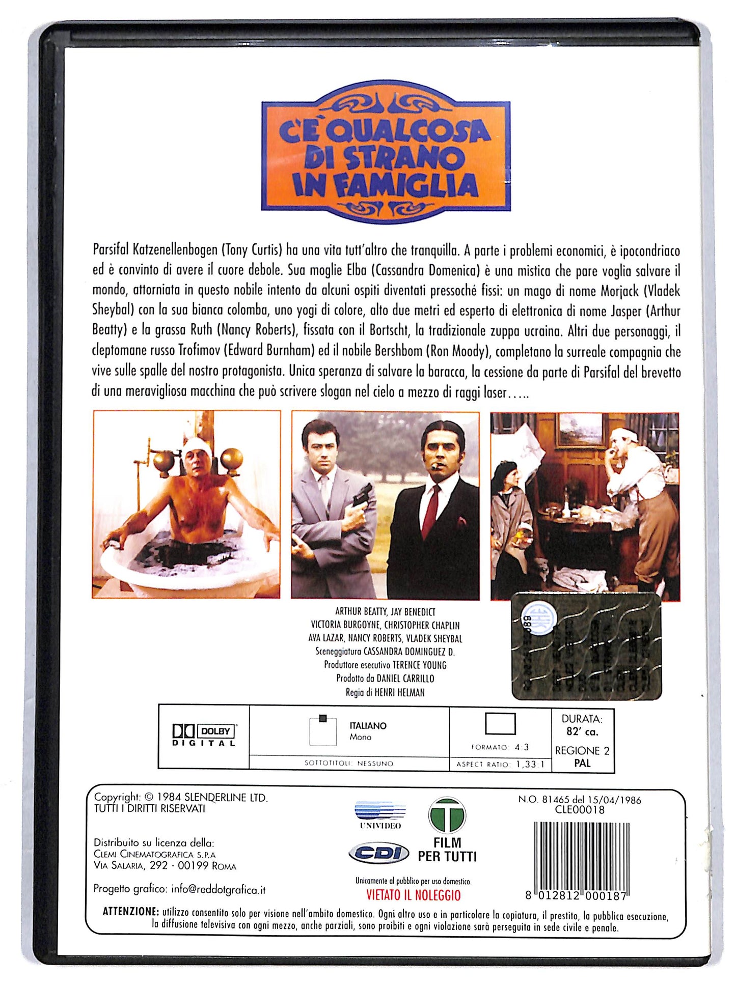 EBOND C'e qualcosa di strano in famiglia DVD D626950