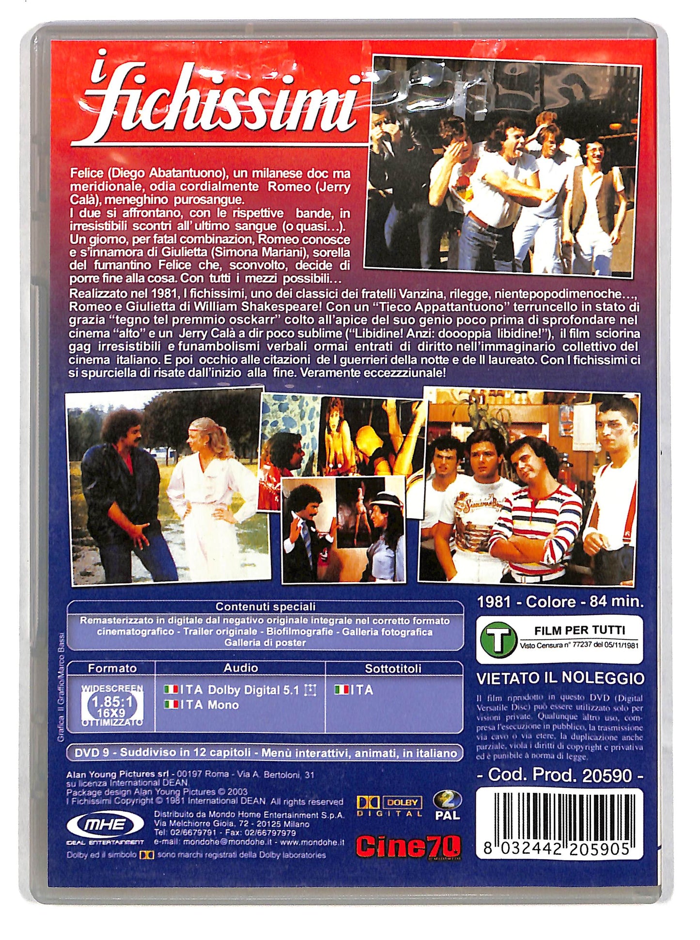 EBOND I fichissimi  EDITORIALE  DVD D627032