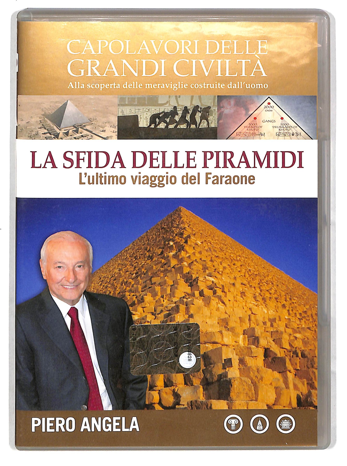 EBOND La sfida delle piramidi:l'ultimo viaggio del faraone  EDITORIALE DVD D627036