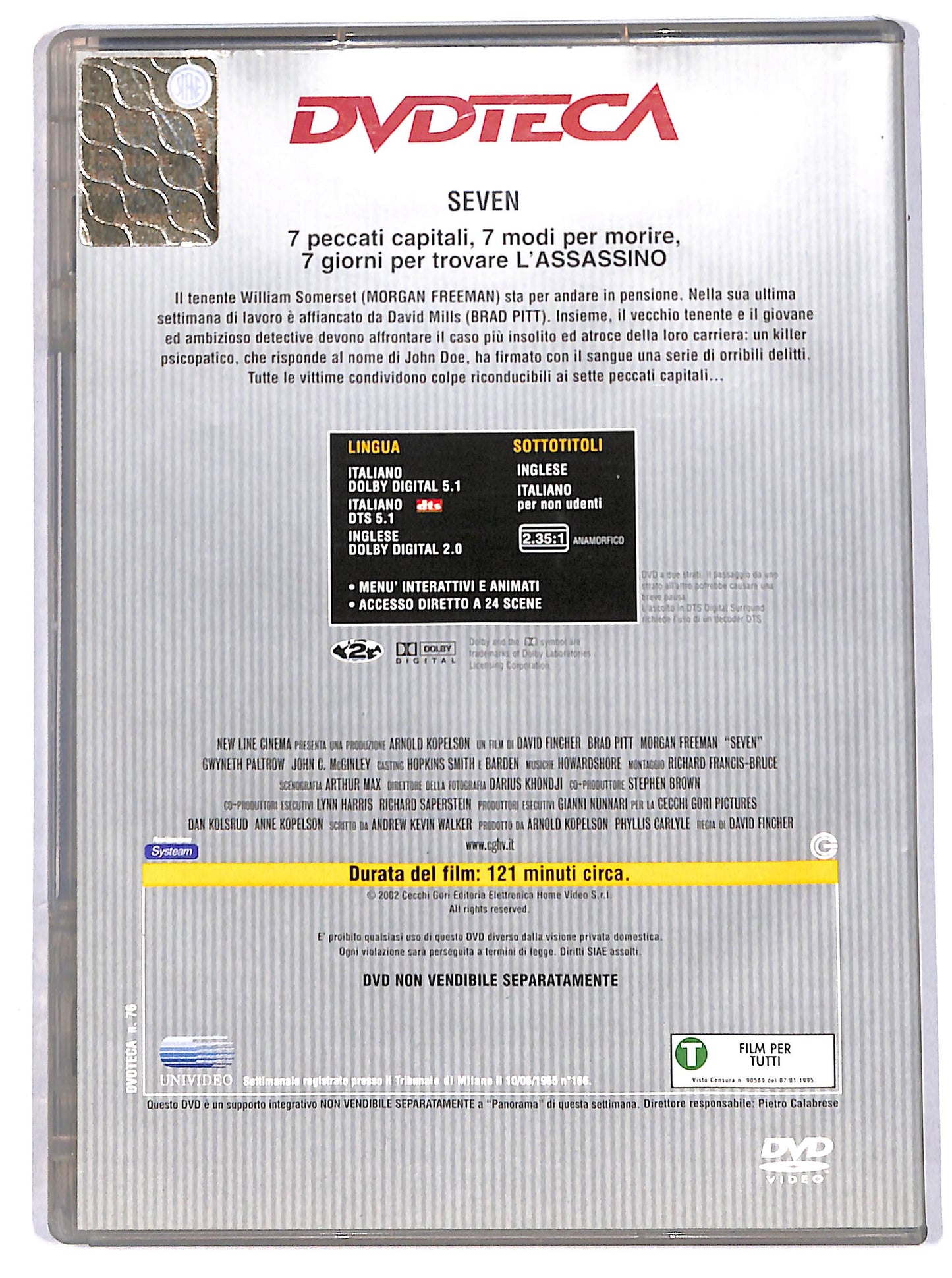 EBOND seven -  EDITORIALE  DVD D627202