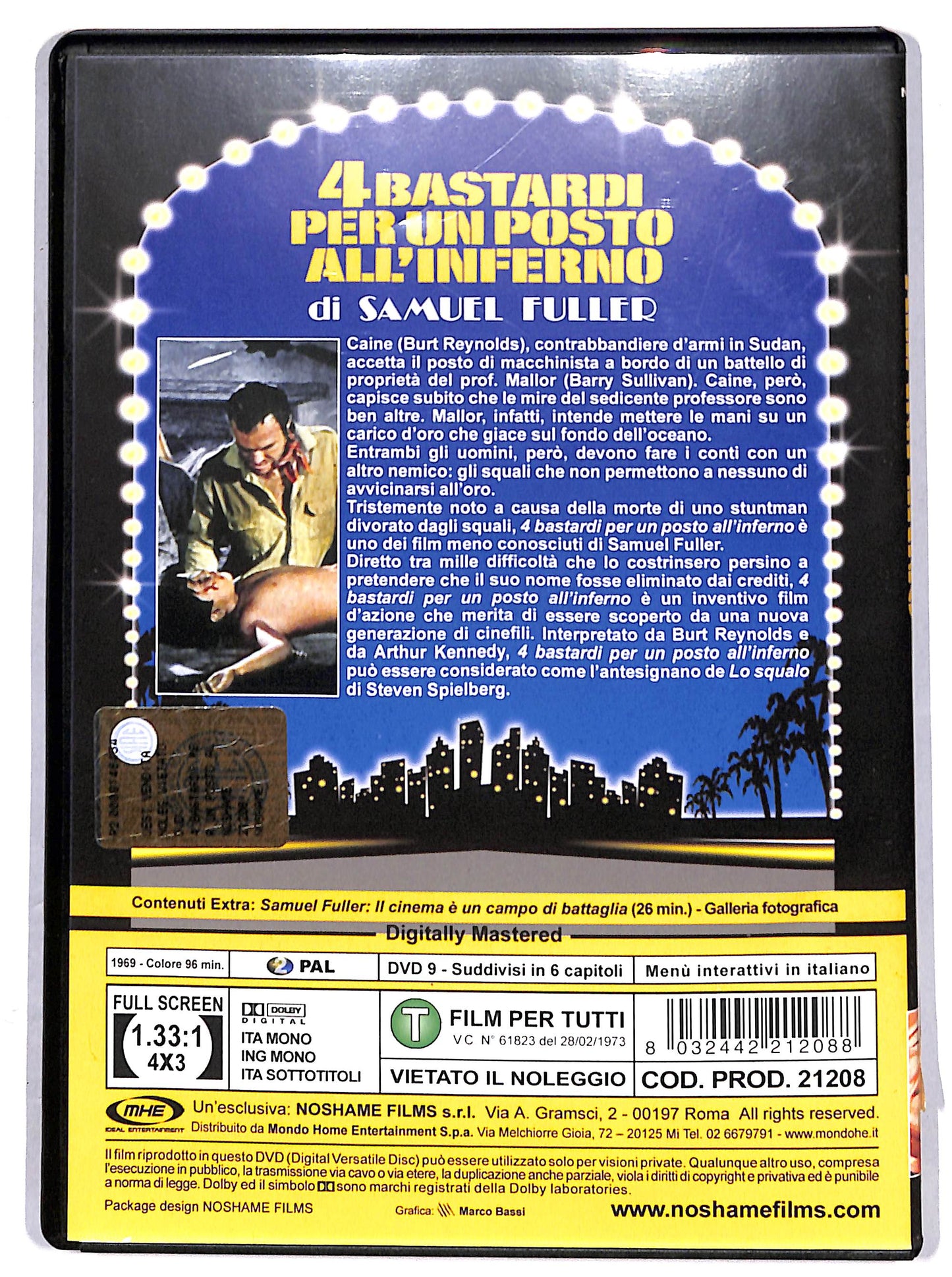 EBOND 4 bastardi per un posto all'inferno DVD D627239