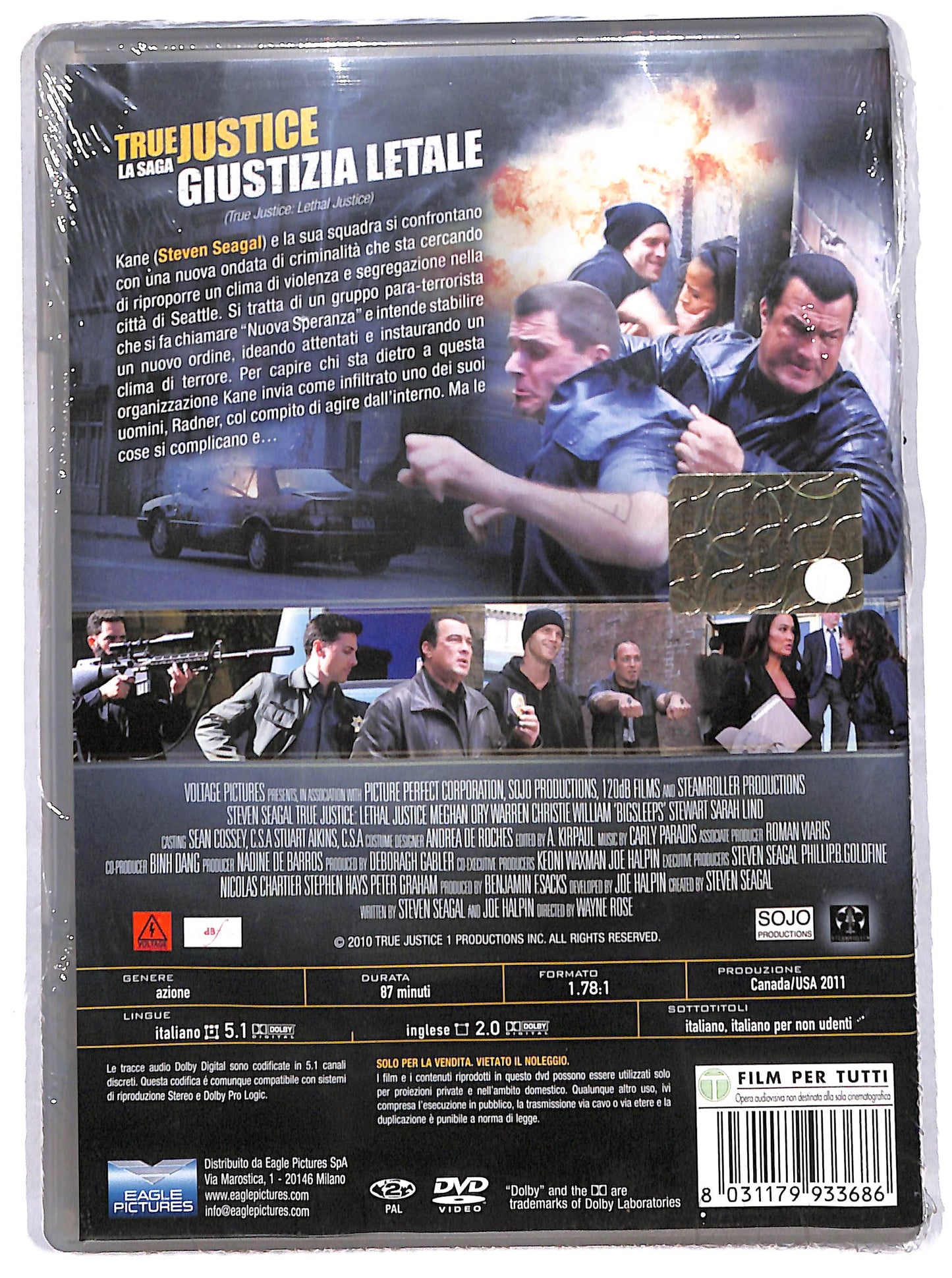 EBOND true justice - giustizia letale DVD D627256