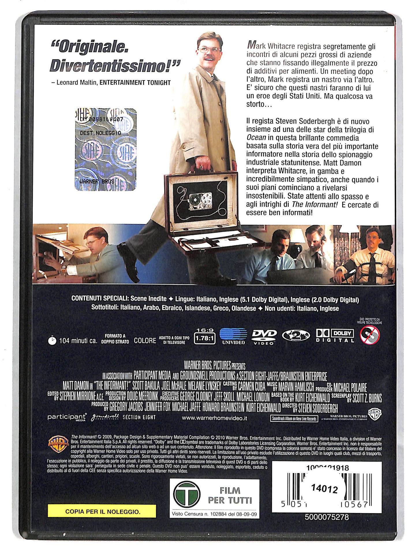 EBOND The Informant! Noleggio DVD D627305