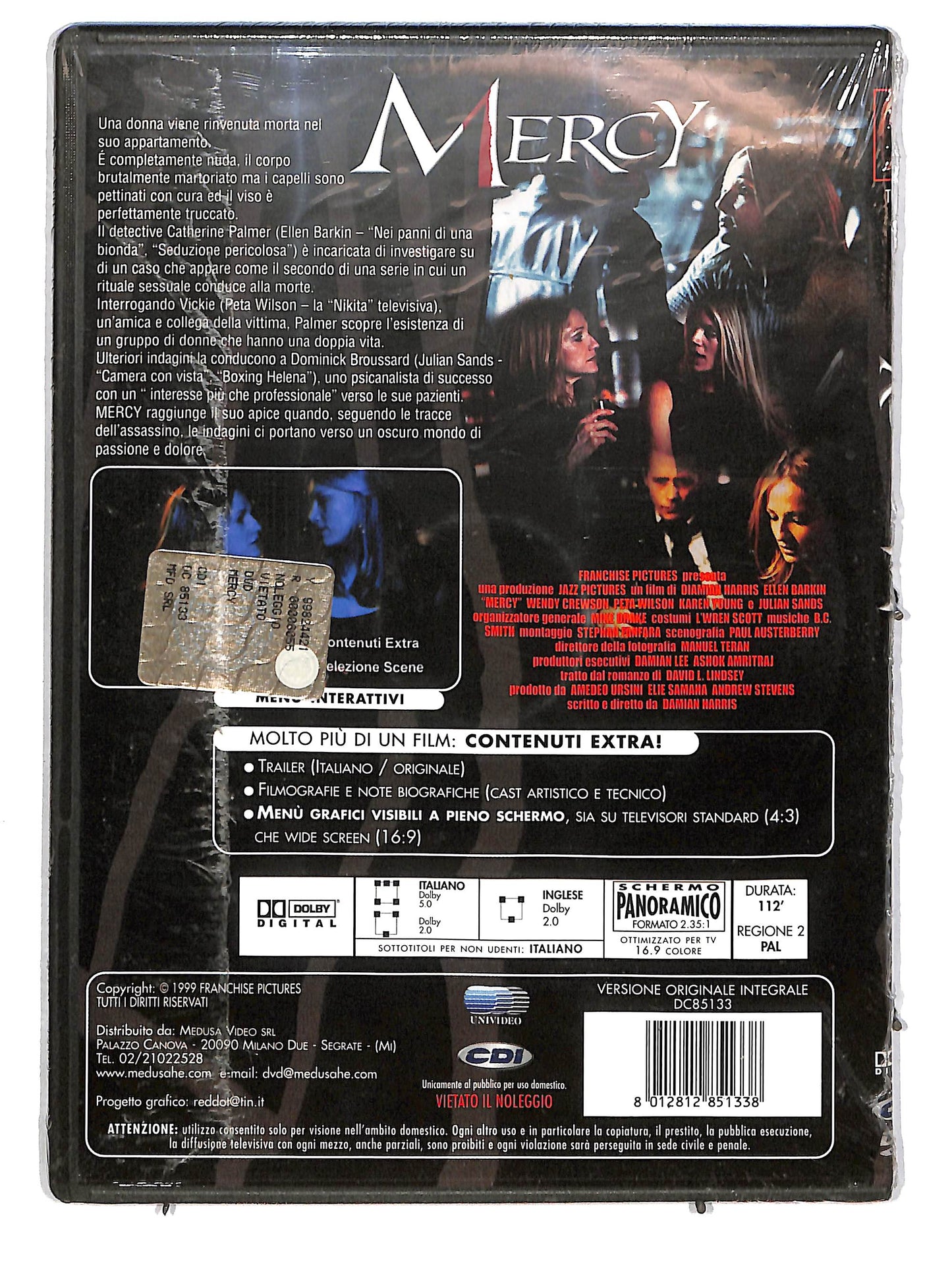 EBOND Mercy Senza pieta DVD D627308