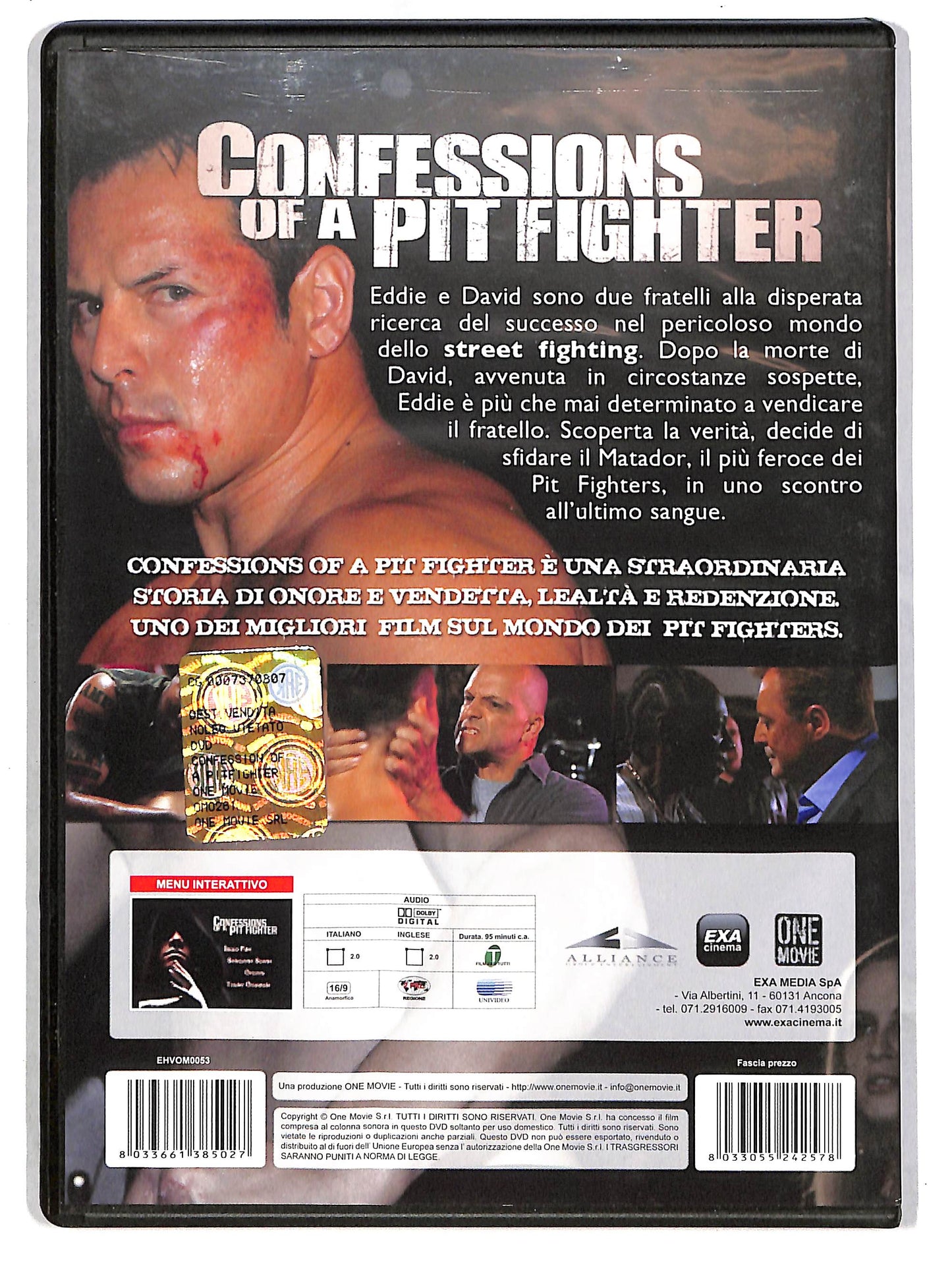 EBOND Confessions of a Pit Fighter DVD D627343