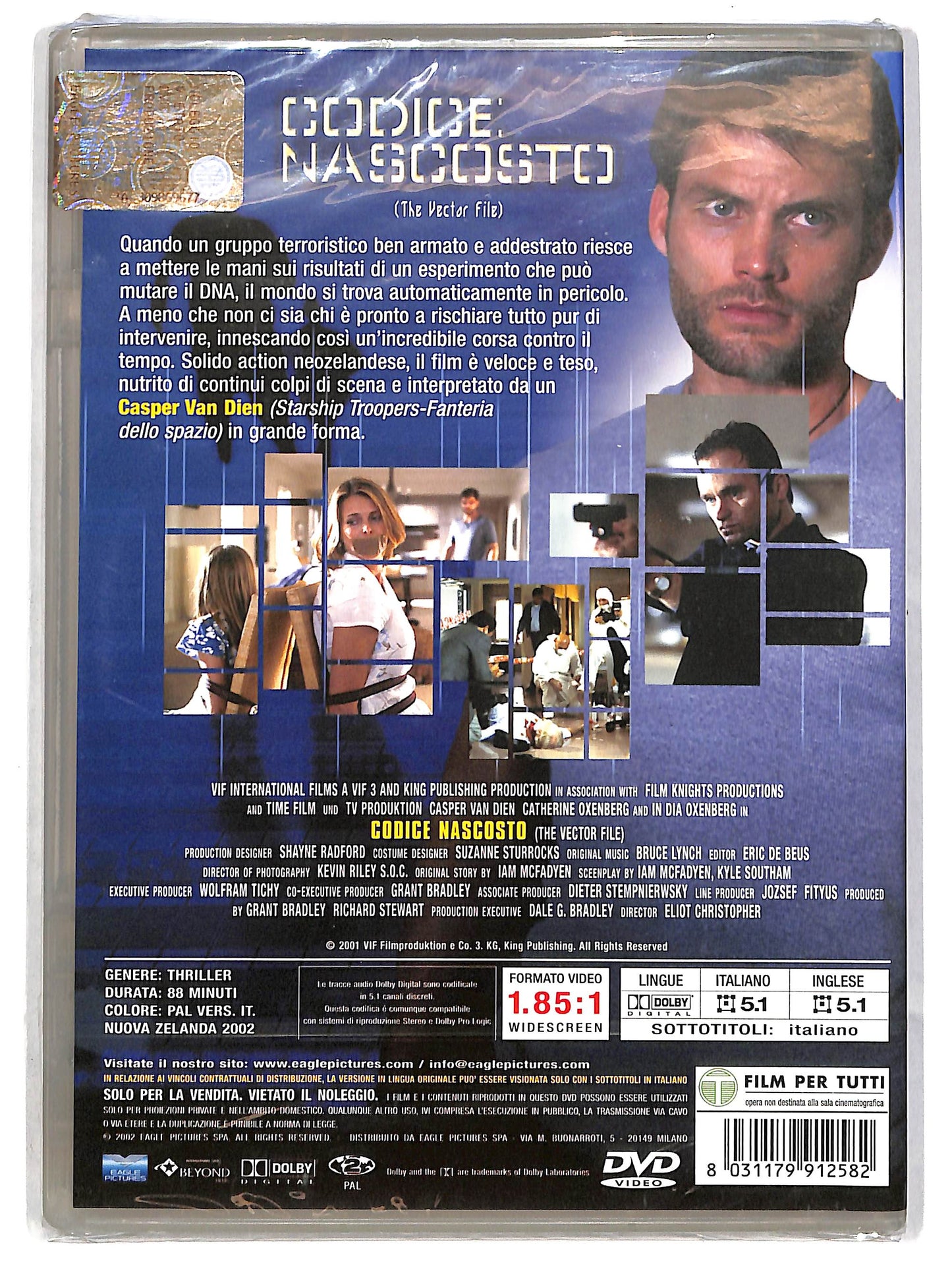 EBOND Codice nascosto DVD D627345
