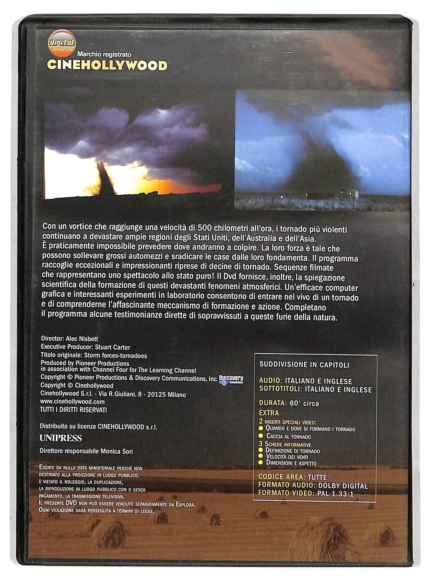 EBOND Tornado (Le Collane DVD di Explora 7)  EDITORIALE  DVD D627347