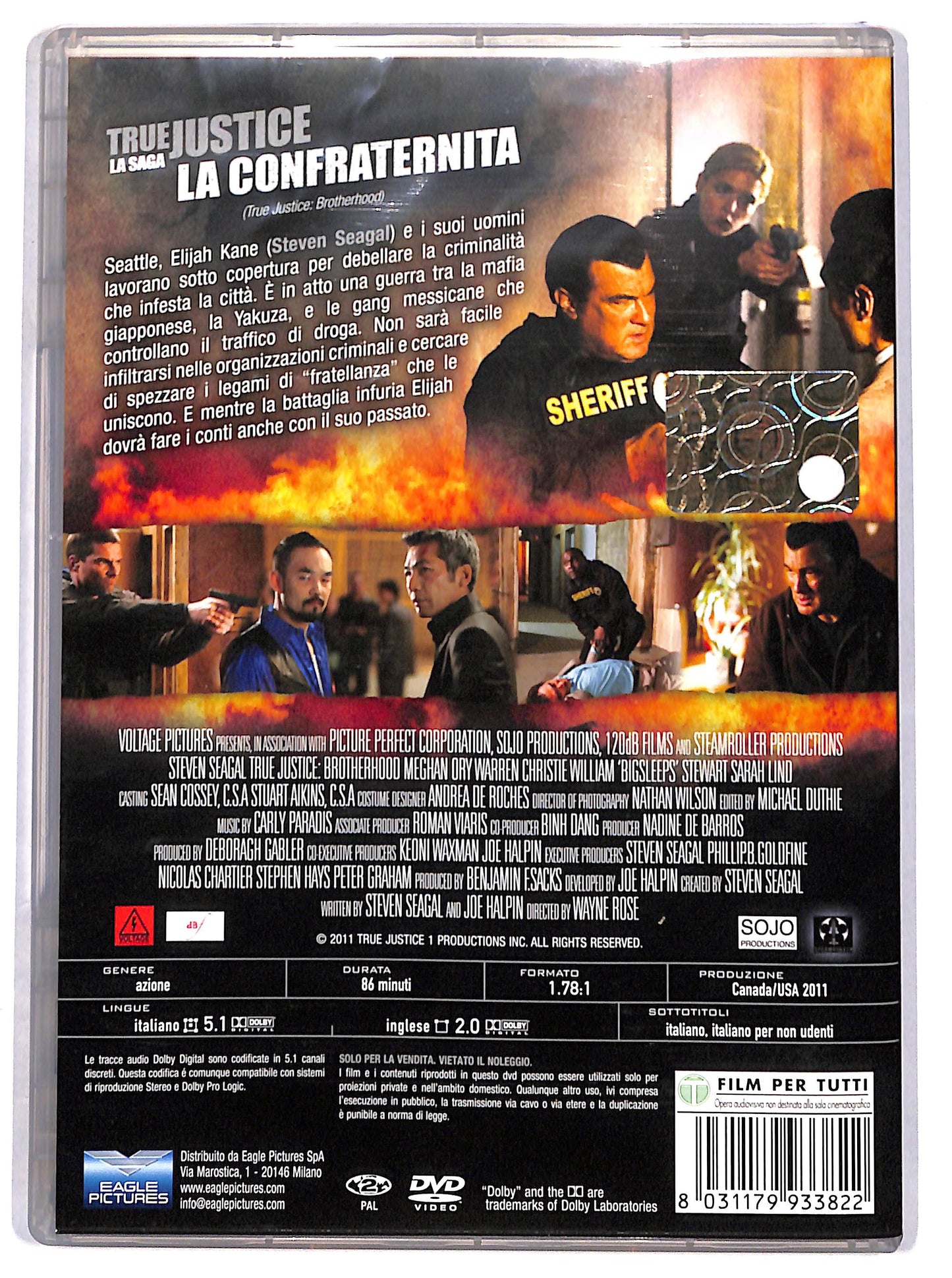 EBOND true justice - la confraternita DVD D627425