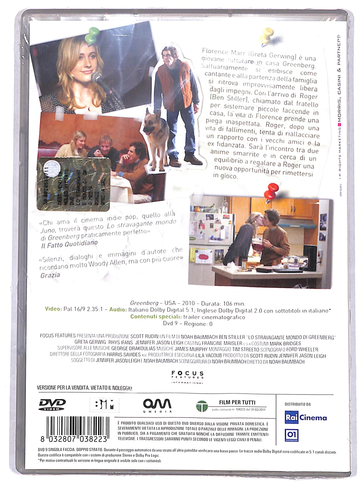 EBOND Lo stravagante mondo di Greenberg DVD D627427