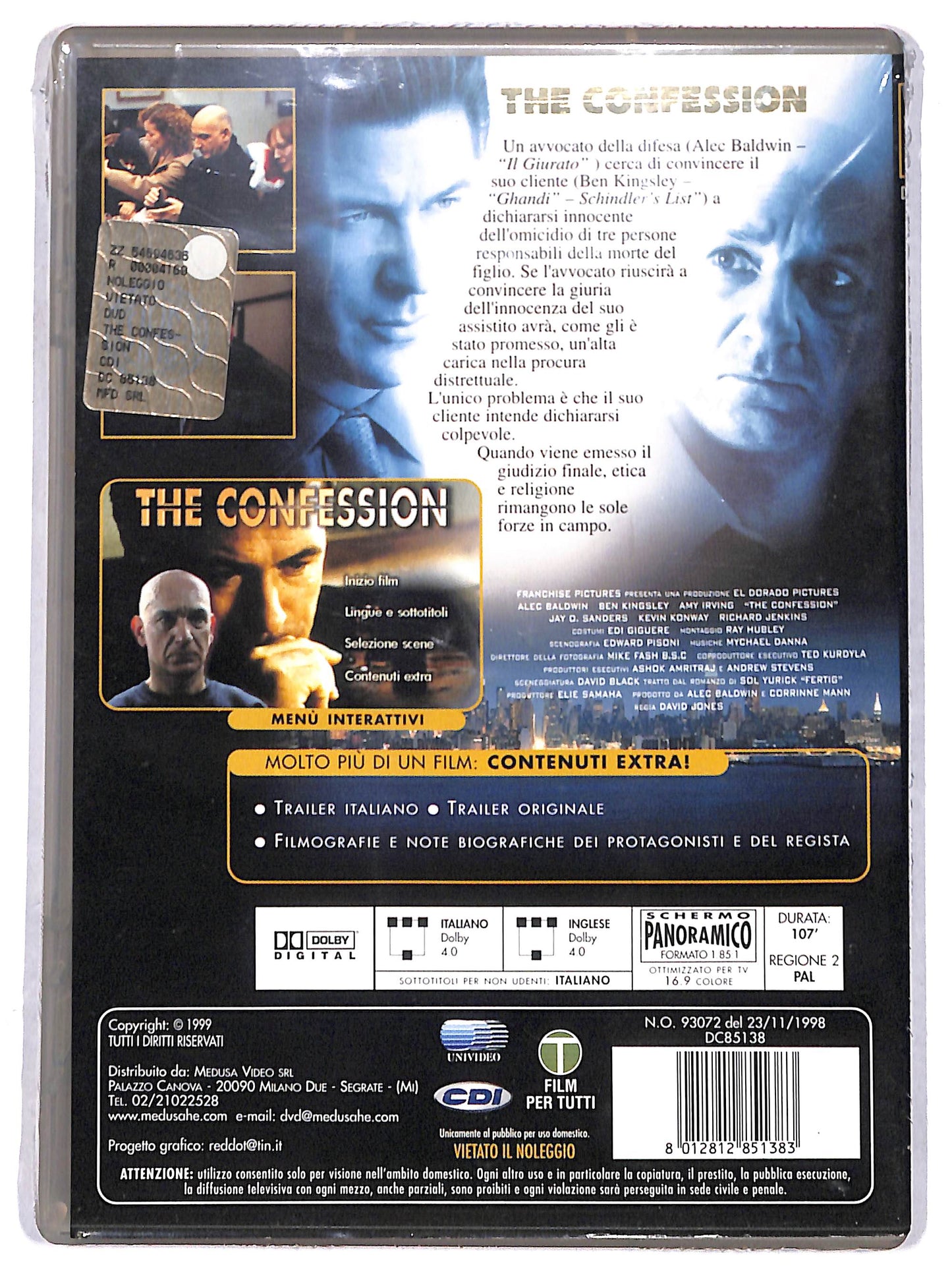EBOND the confession DVD D627444