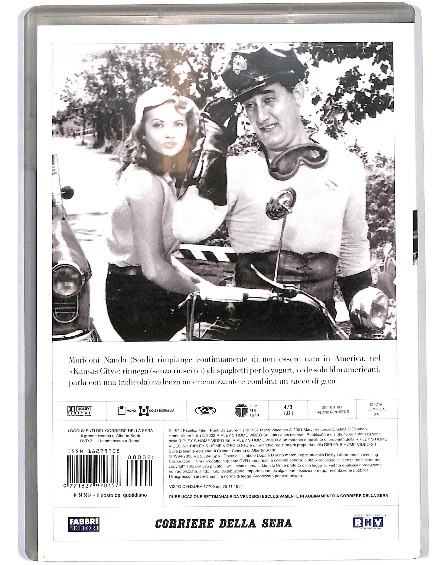EBOND Un americano a Roma - EDITORIALE  DVD D627519