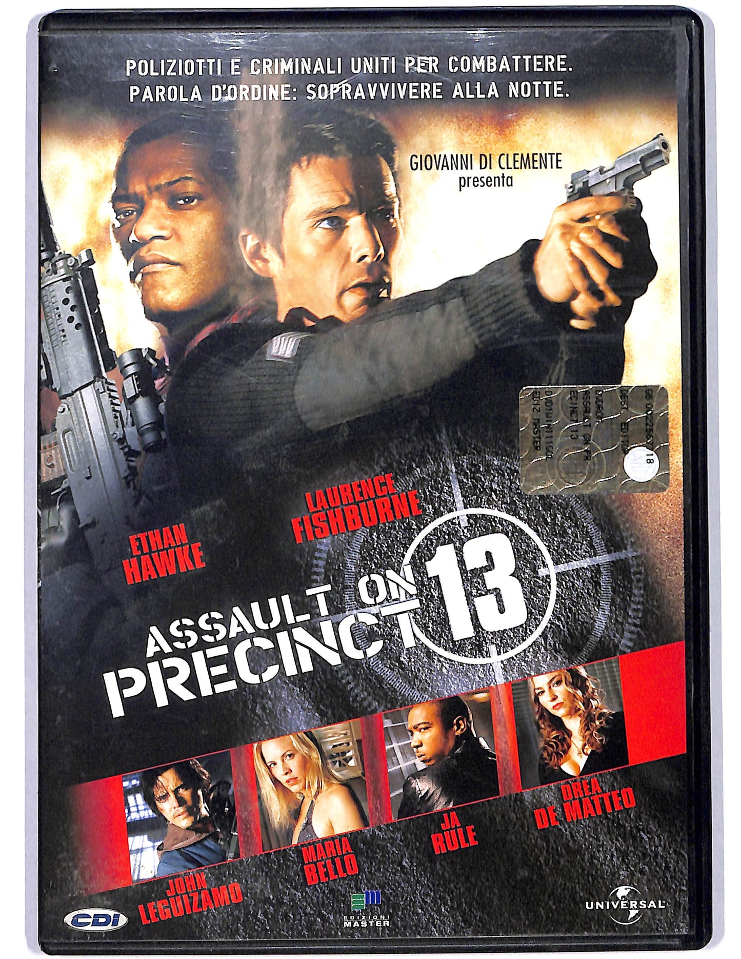 EBOND Assault on precinct 13 EDITORIALE  DVD D627617