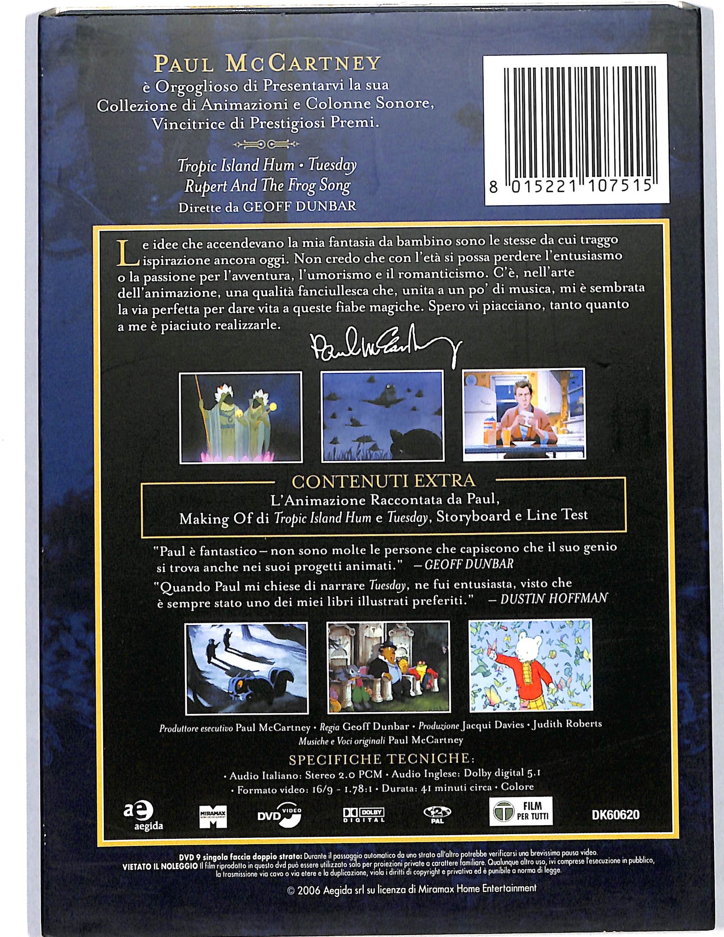 EBOND Paul McCartney the music and animation collection DVD D627712