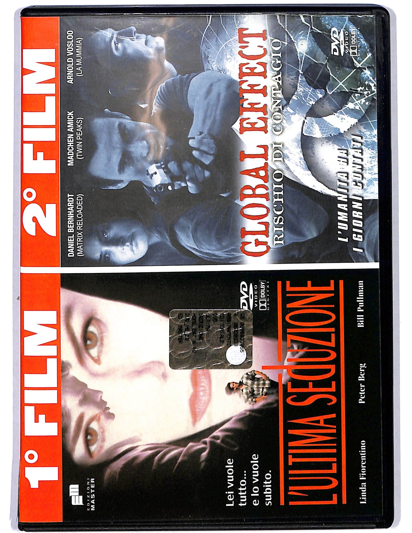 EBOND L'ultima seduzione + Global effect EDITORIALE DVD D627839