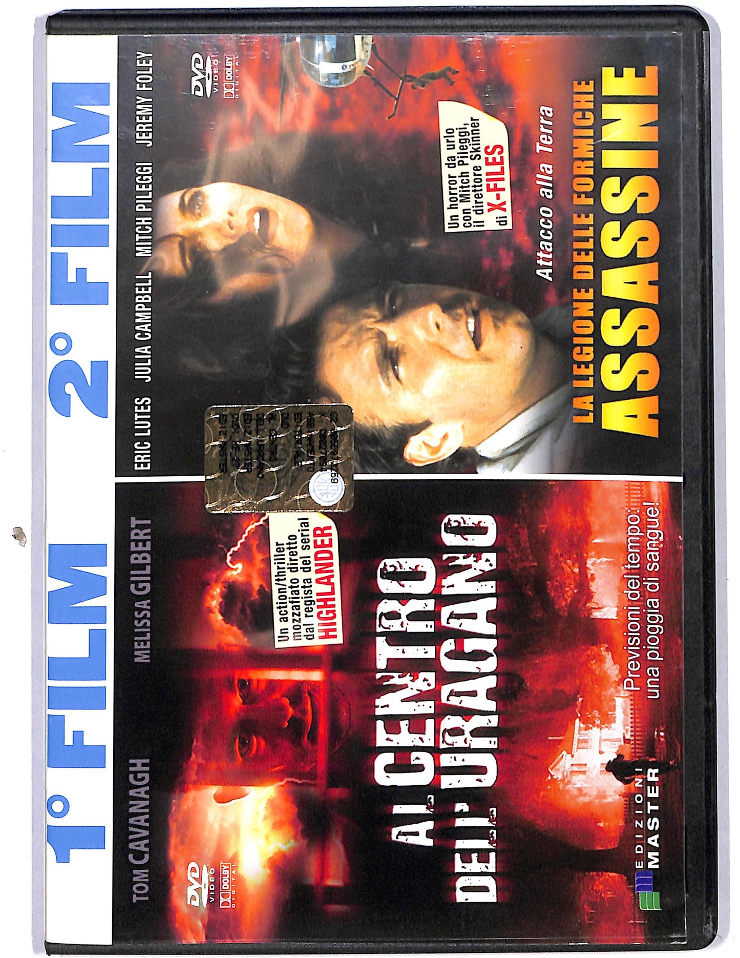 EBOND Al centro dell'uragano + Assassine Legione delle formiche DVD D627840