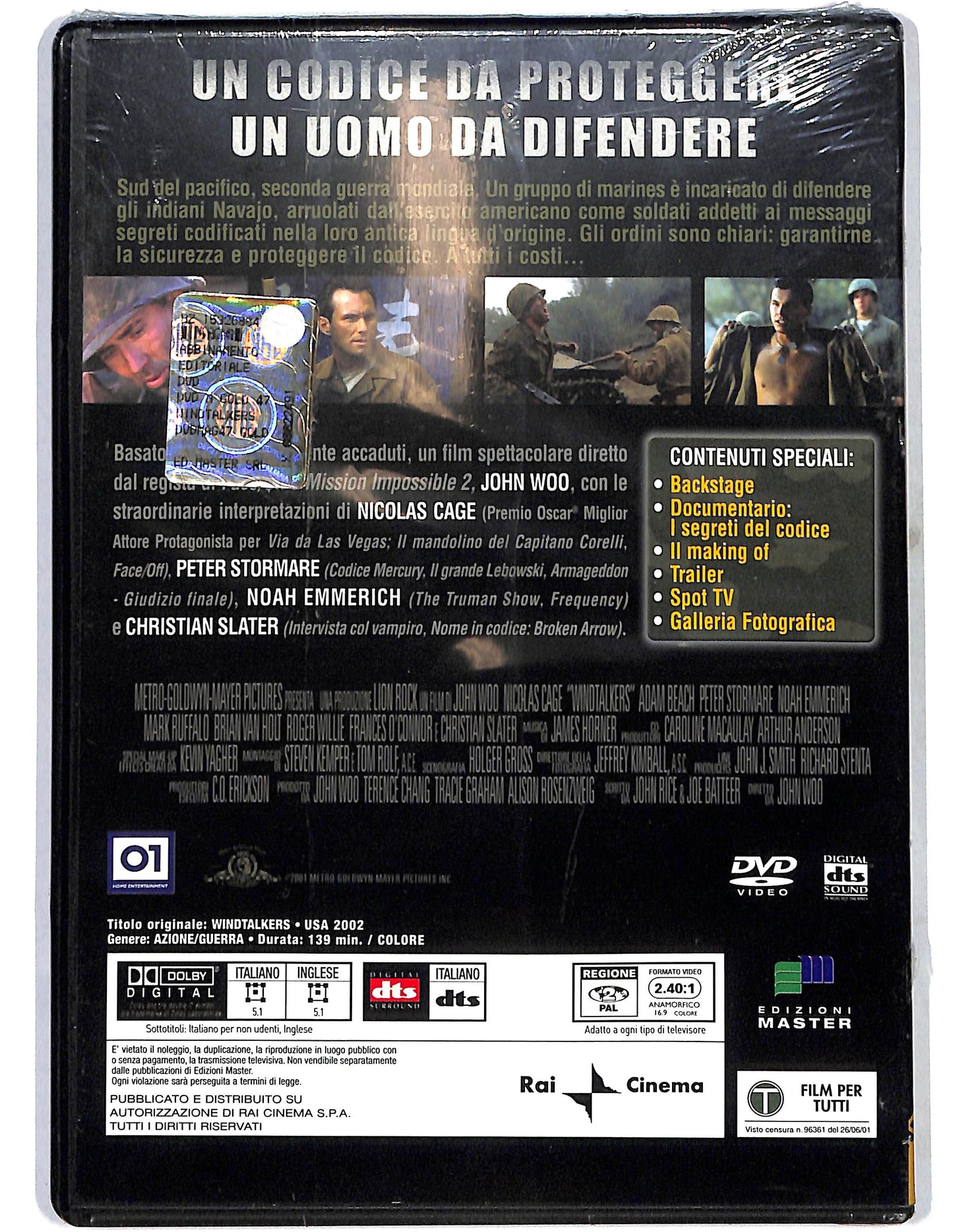 EBOND Windtalkers EDITORIALE DVD D627934