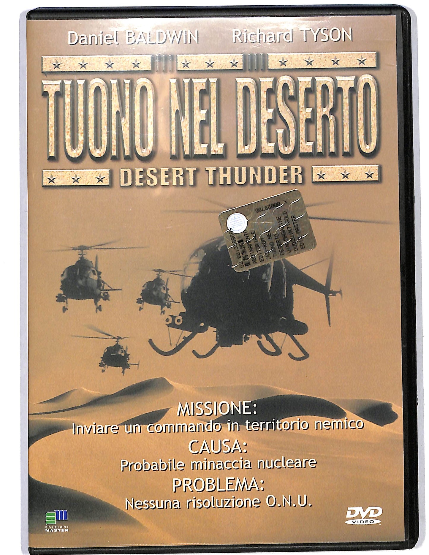 EBOND Tuono nel deserto EDITORIALE  DVD D627937