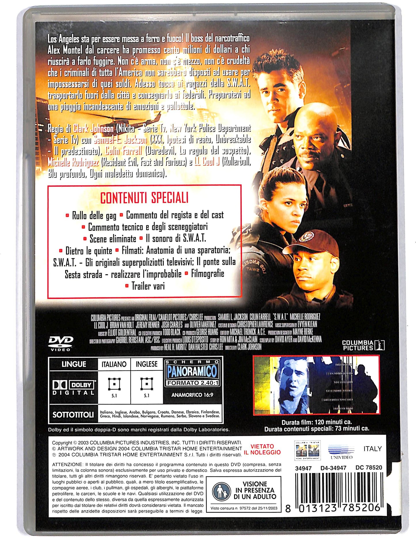 EBOND S.W.A.T. Squadra speciale anticrimine DVD D627938