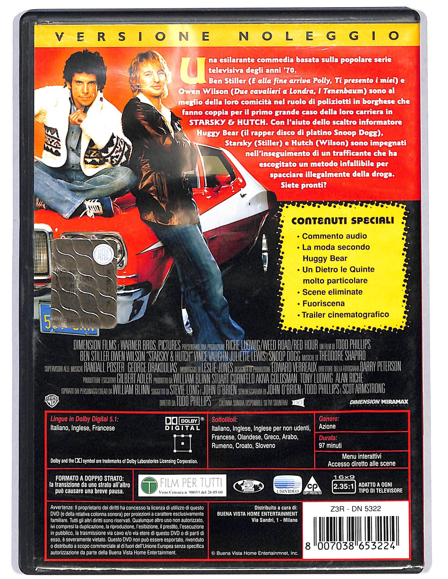 EBOND Starsky e Hutch NOLEGGIO DVD D627953