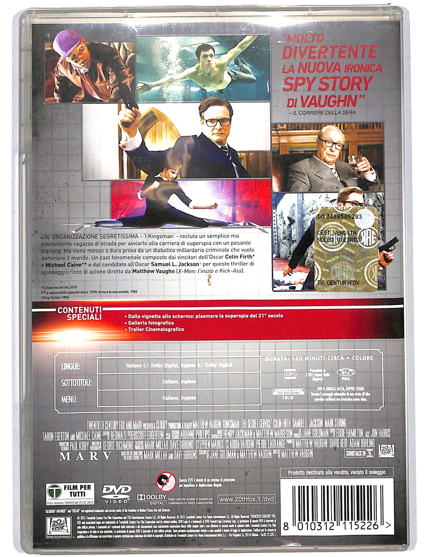 EBOND Kingsman Secret service DVD D627955