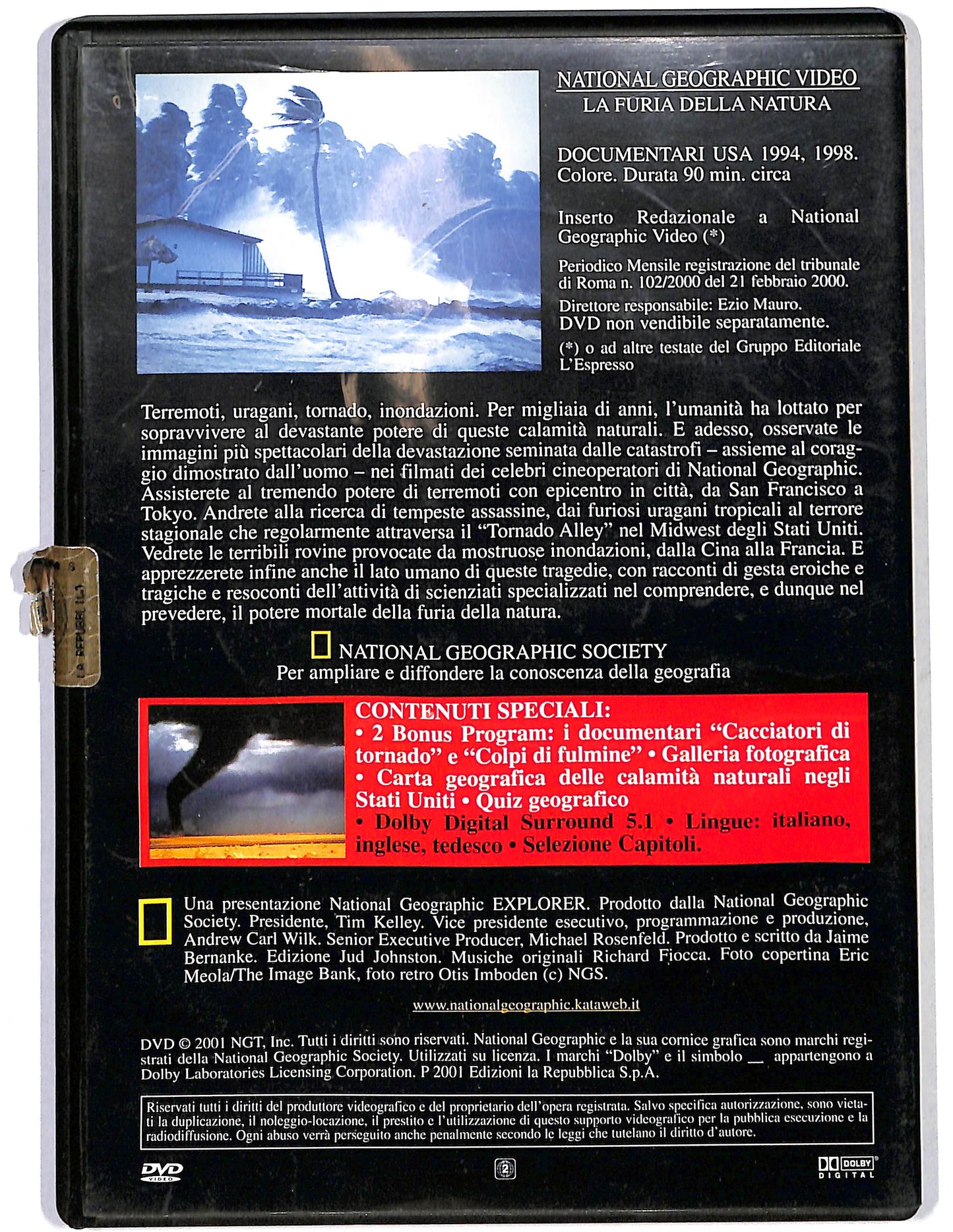 EBOND National Gepgraphic La furia della natura  DVD D628008